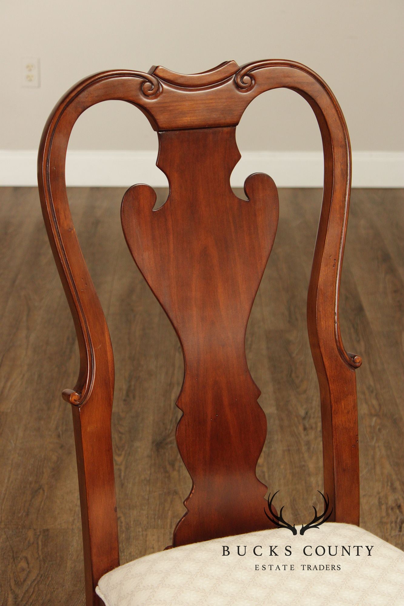 Pennsylvania House Set Of Six Queen Anne Cherry Dining Chairs