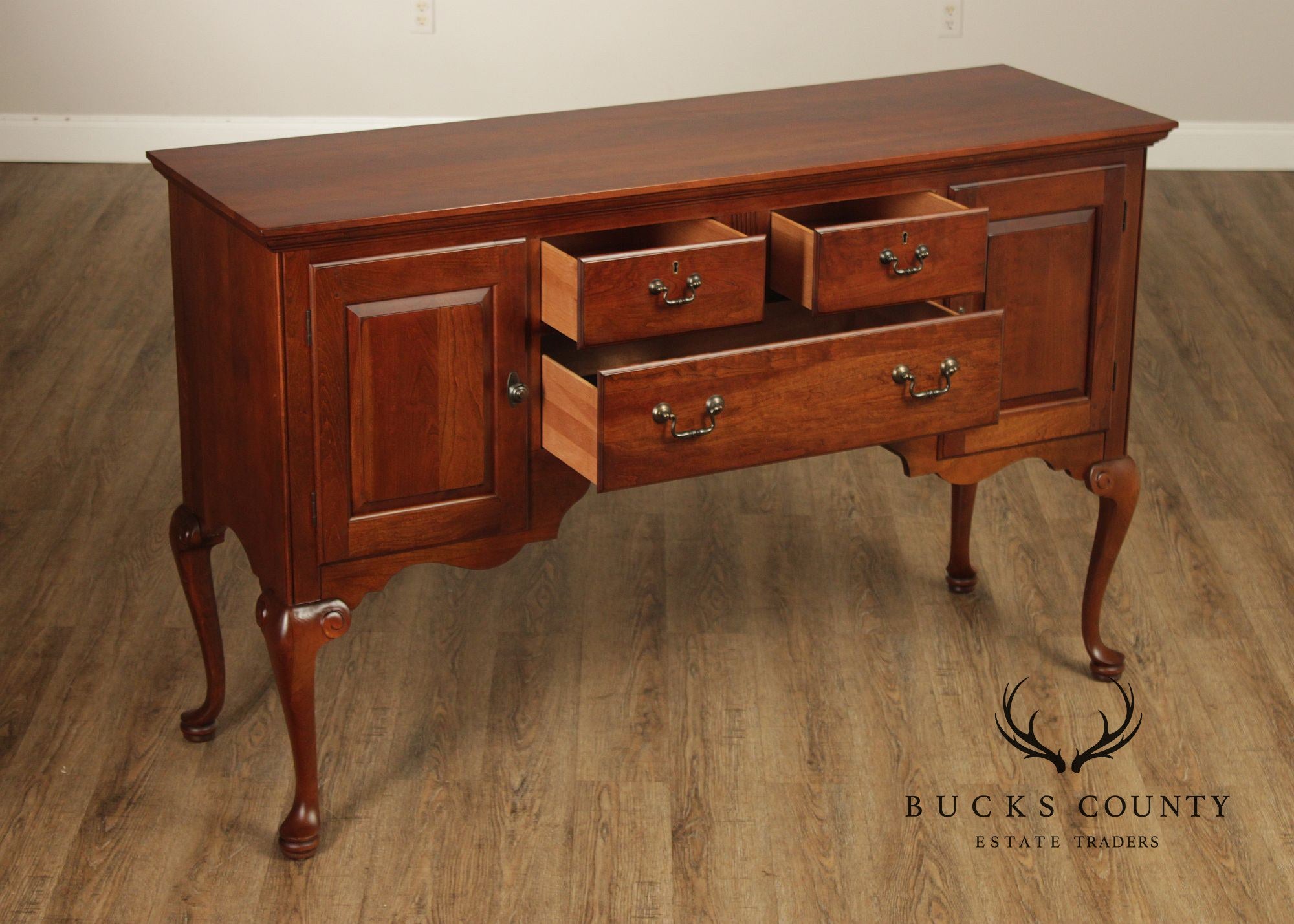 Pennsylvania House Cherry Queen Anne Style Sideboard Buffet
