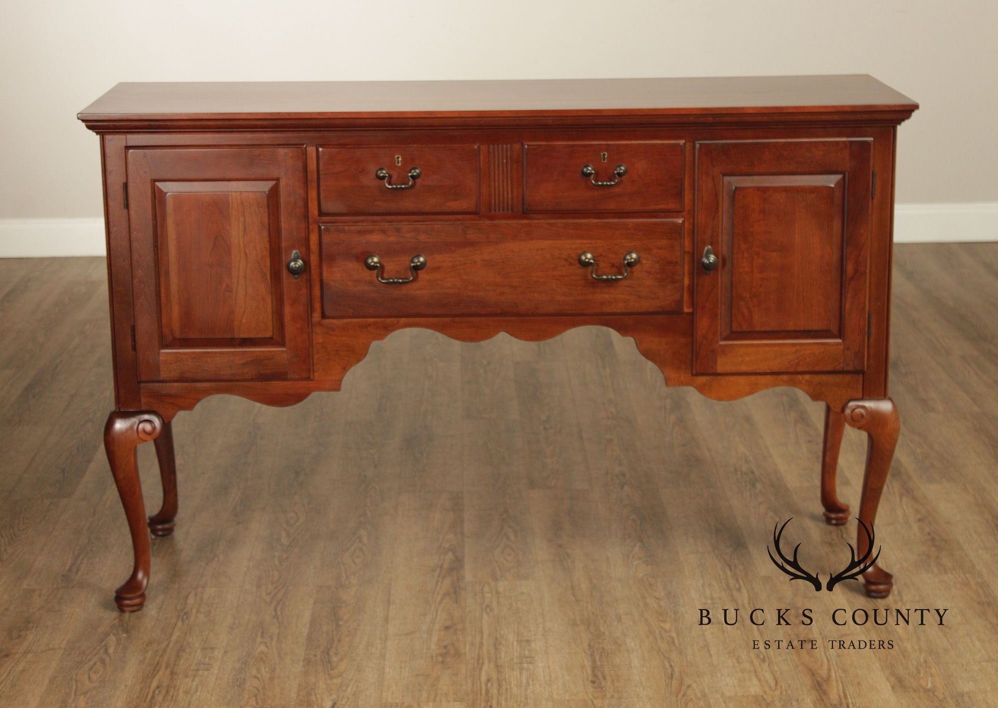 Pennsylvania House Cherry Queen Anne Style Sideboard Buffet