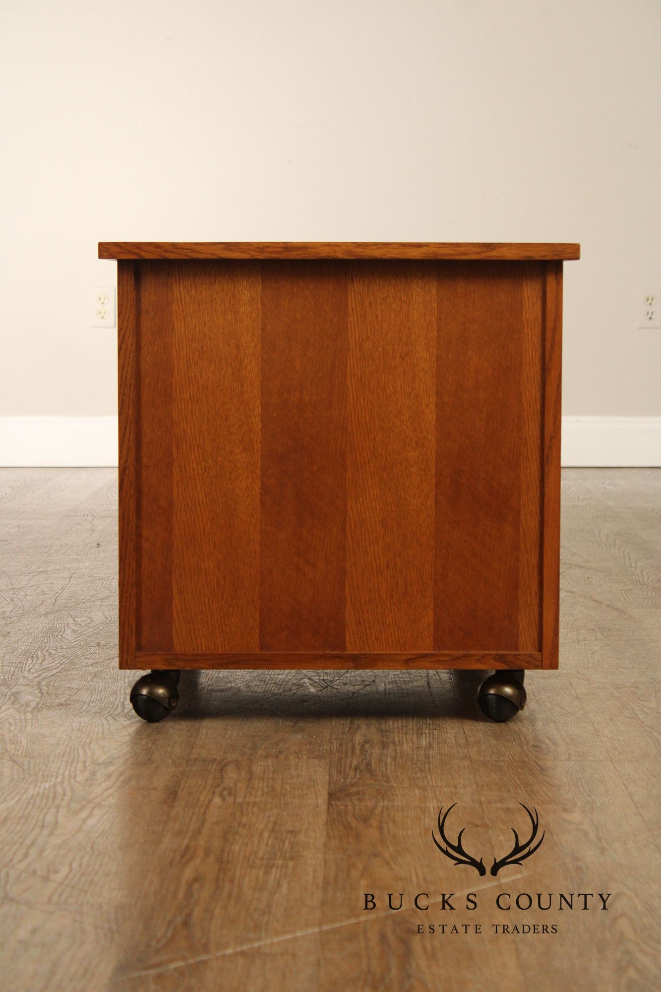 Stickley Mission Collection Oak Two-Drawer File Cabinet