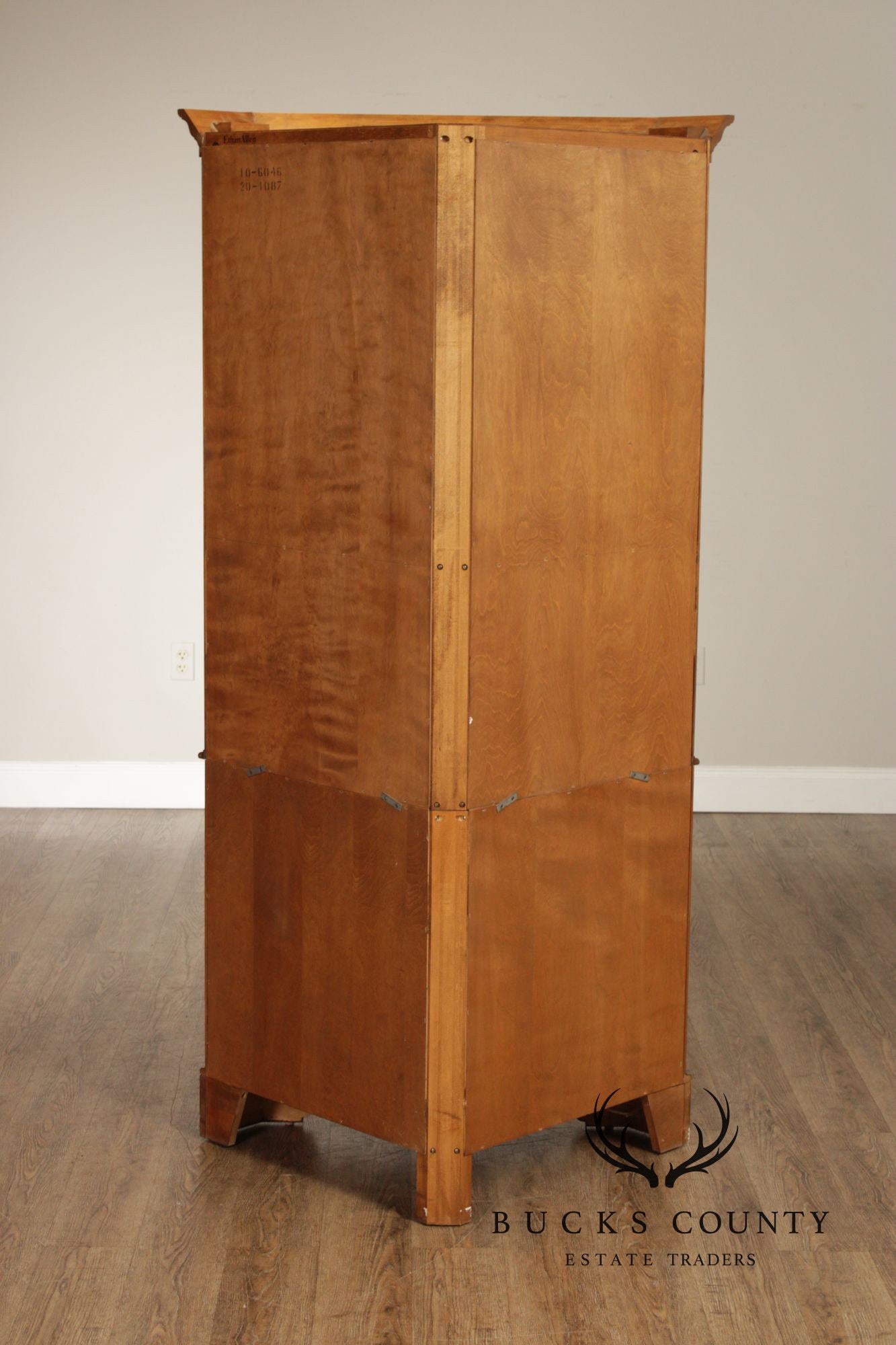 Ethan Allen Heirloom Maple Corner Cabinet
