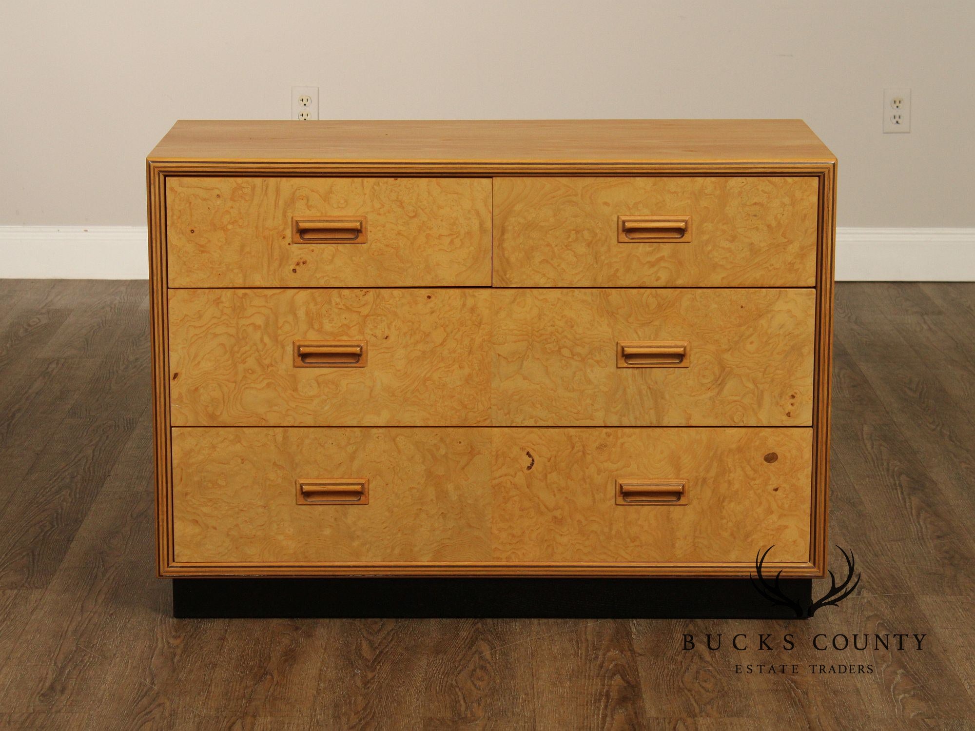Henredon 'Scene Two' Burlwood Chest of Drawers