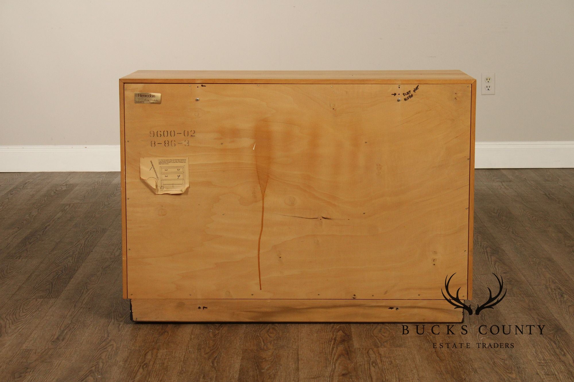 Henredon 'Scene Two' Burlwood Chest of Drawers