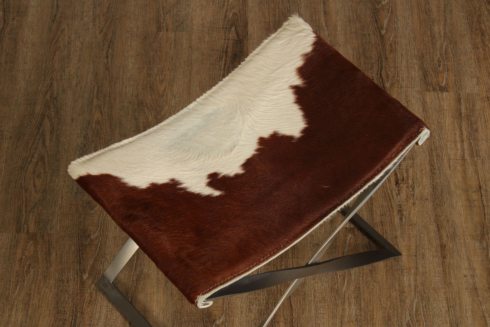Room and Board Cowhide 'Karr' Stool