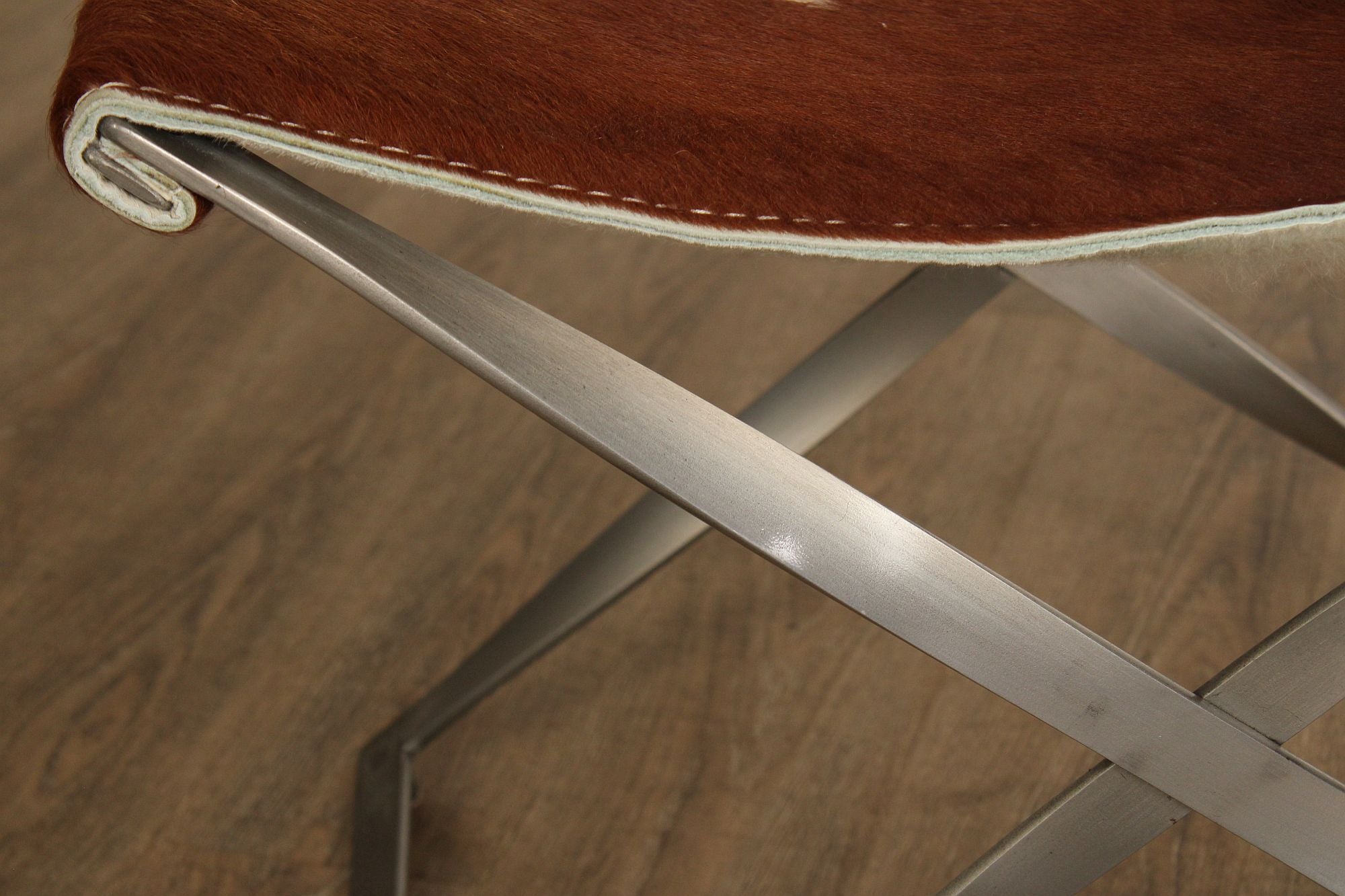 Room and Board Cowhide 'Karr' Stool