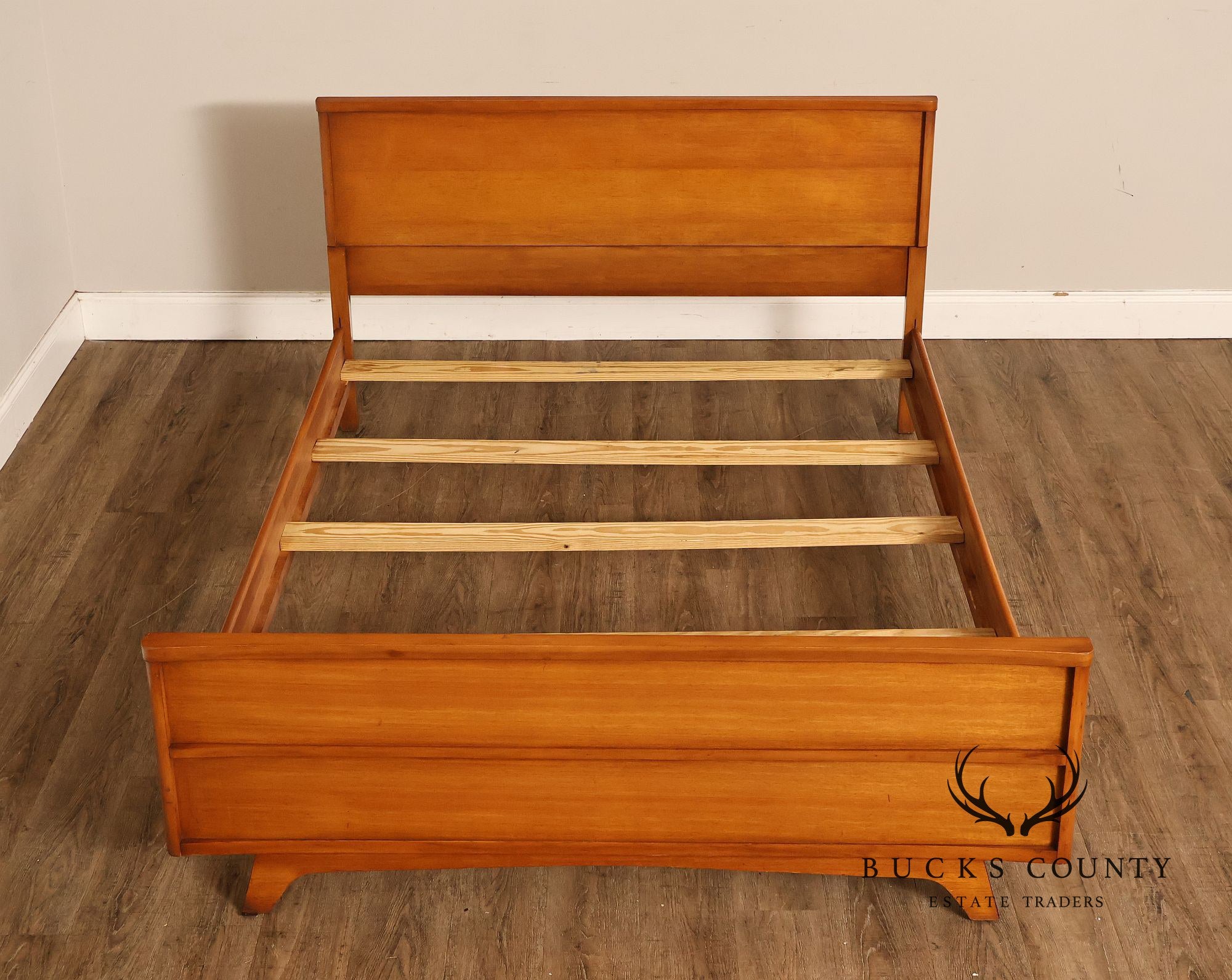 Kent-Coffey Mid Century Modern Solid Wood Full Size Bed