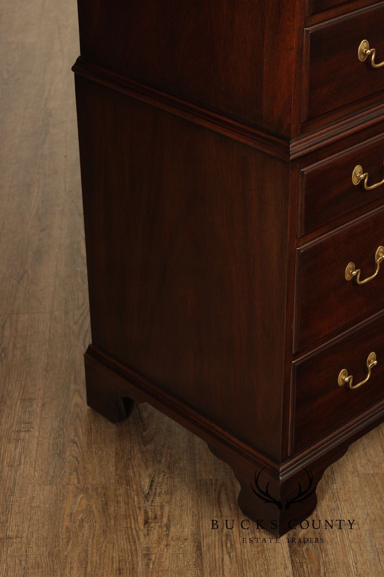 Henkel Harris Mahogany Chippendale Style High Chest