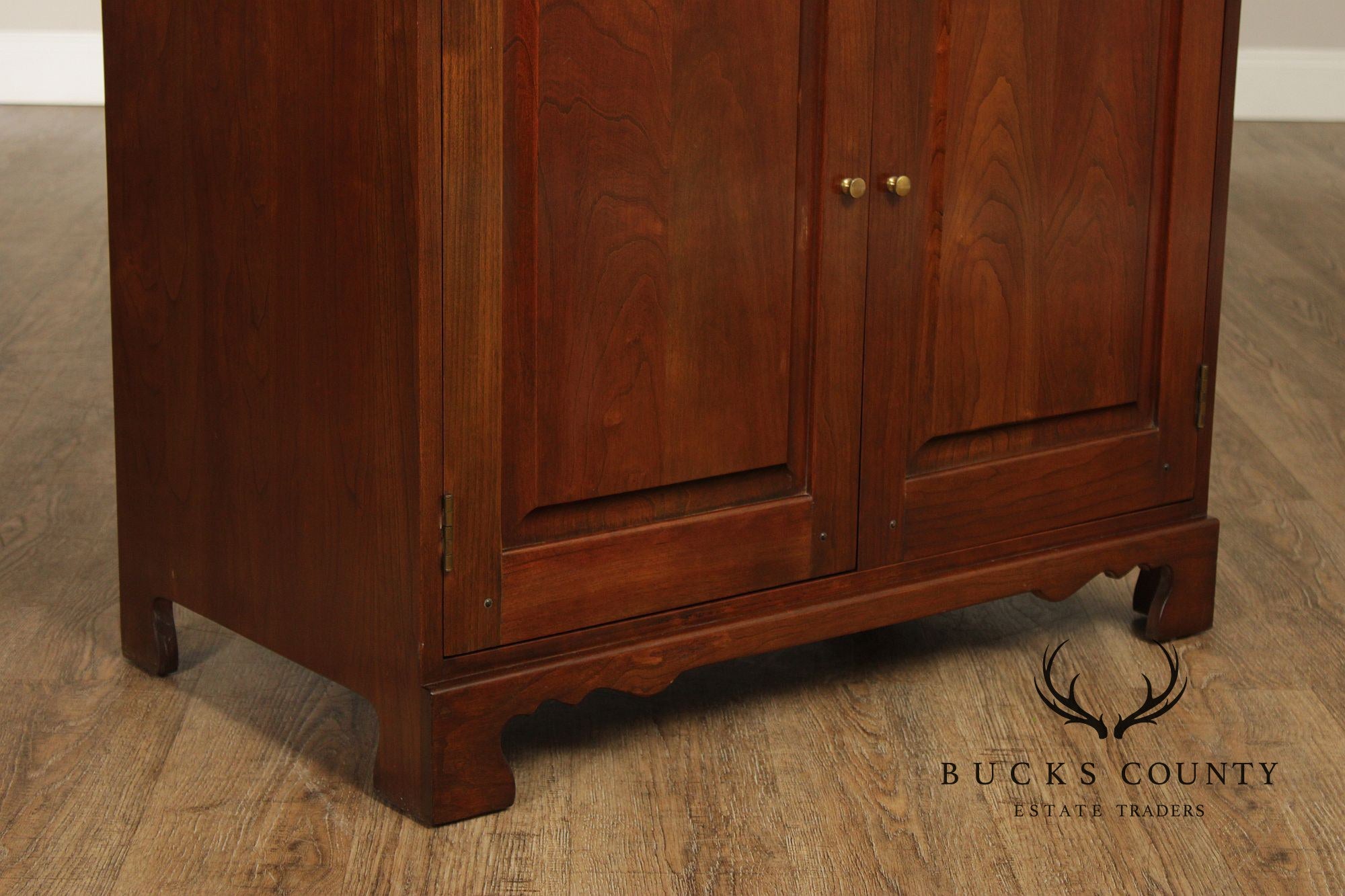 Stickley Vintage Pair Of Cherry Bookcases