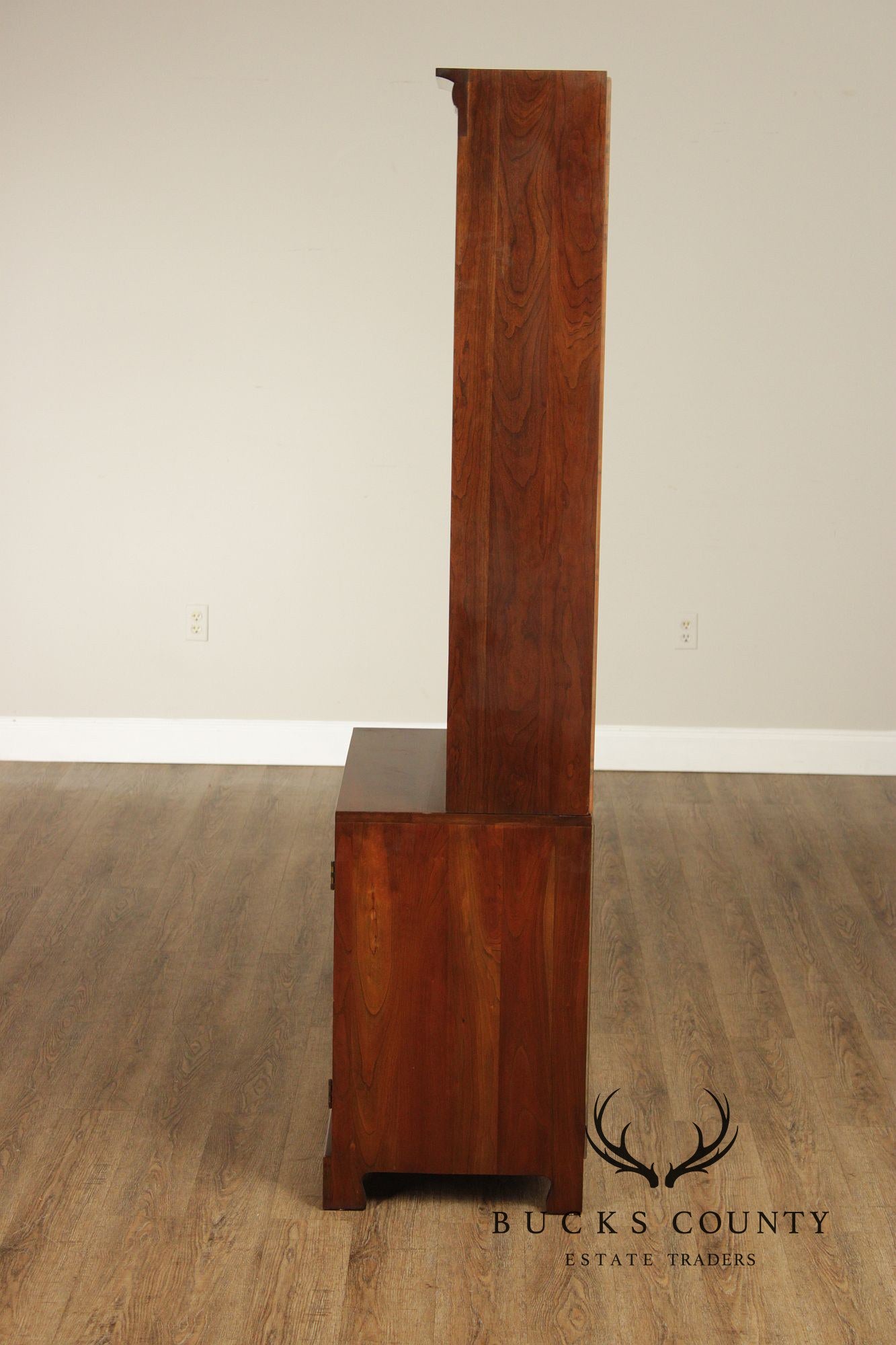 Stickley Vintage Pair Of Cherry Bookcases