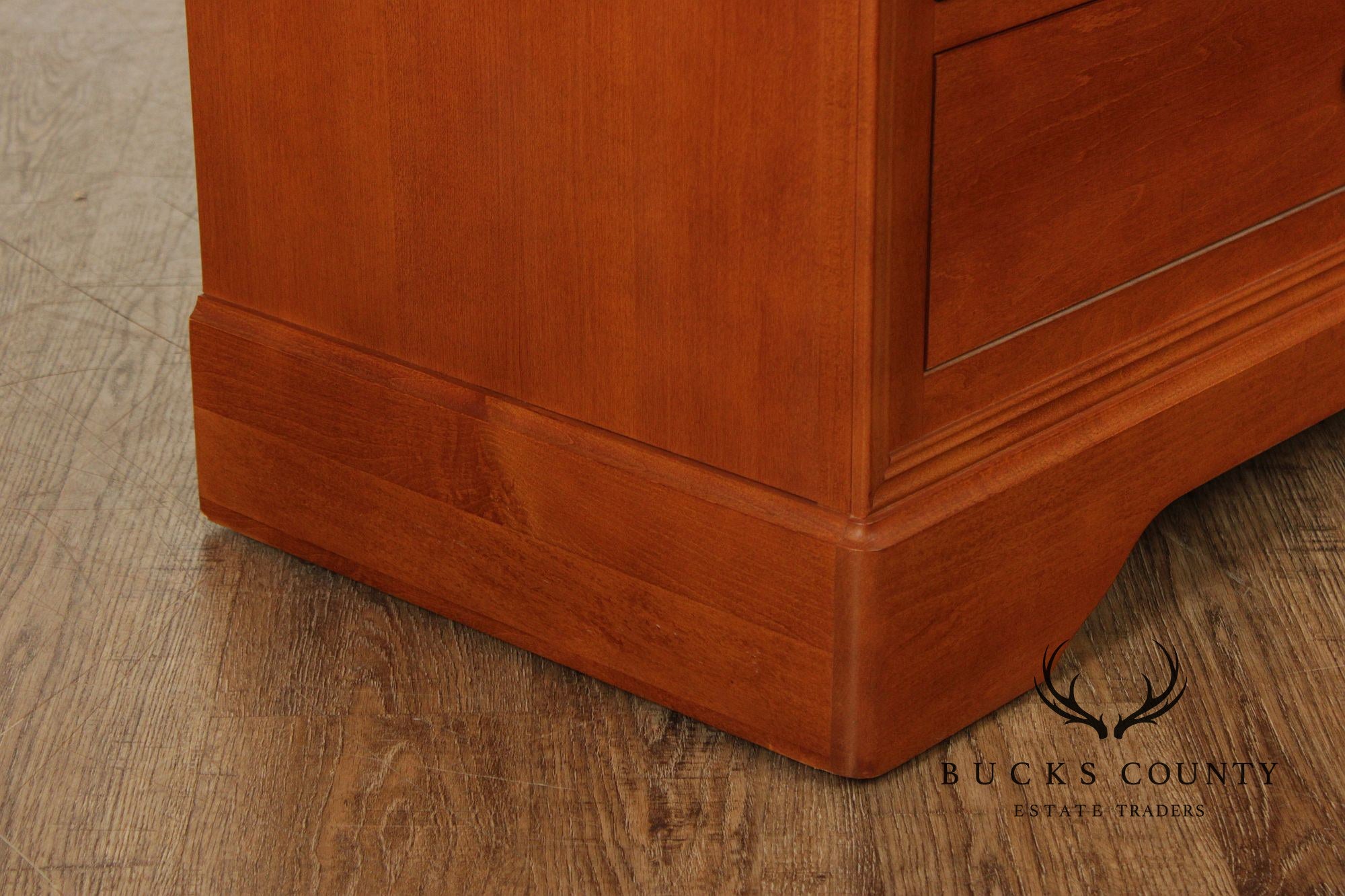 Louis Philippe Style Cherry Eight Drawer Dresser