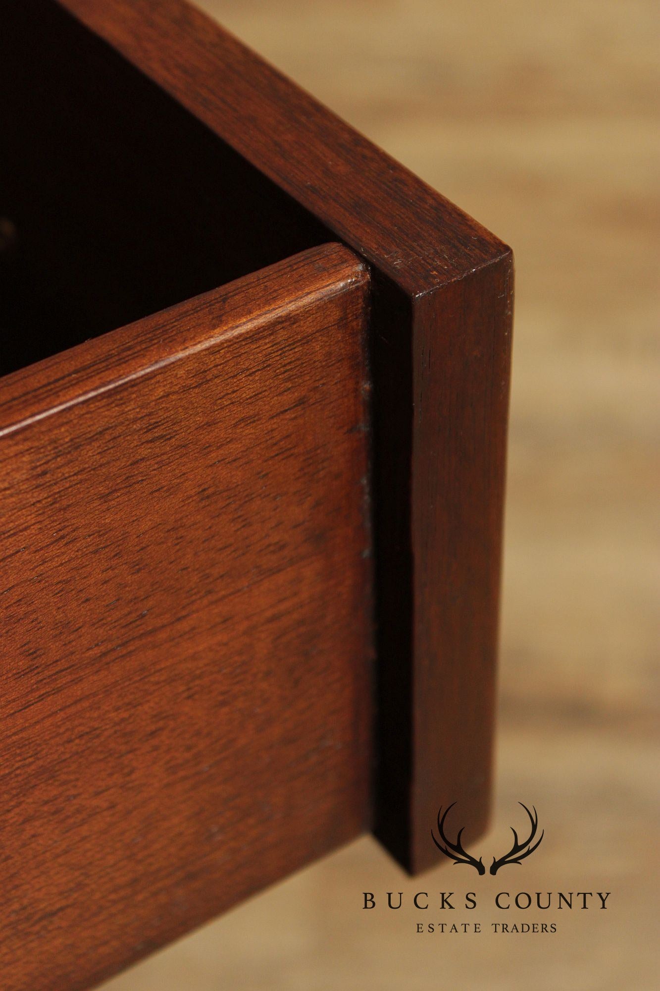 Ethan Allen Federal Style Mahogany And Satinwood Inlaid Demilune Server Cabinet