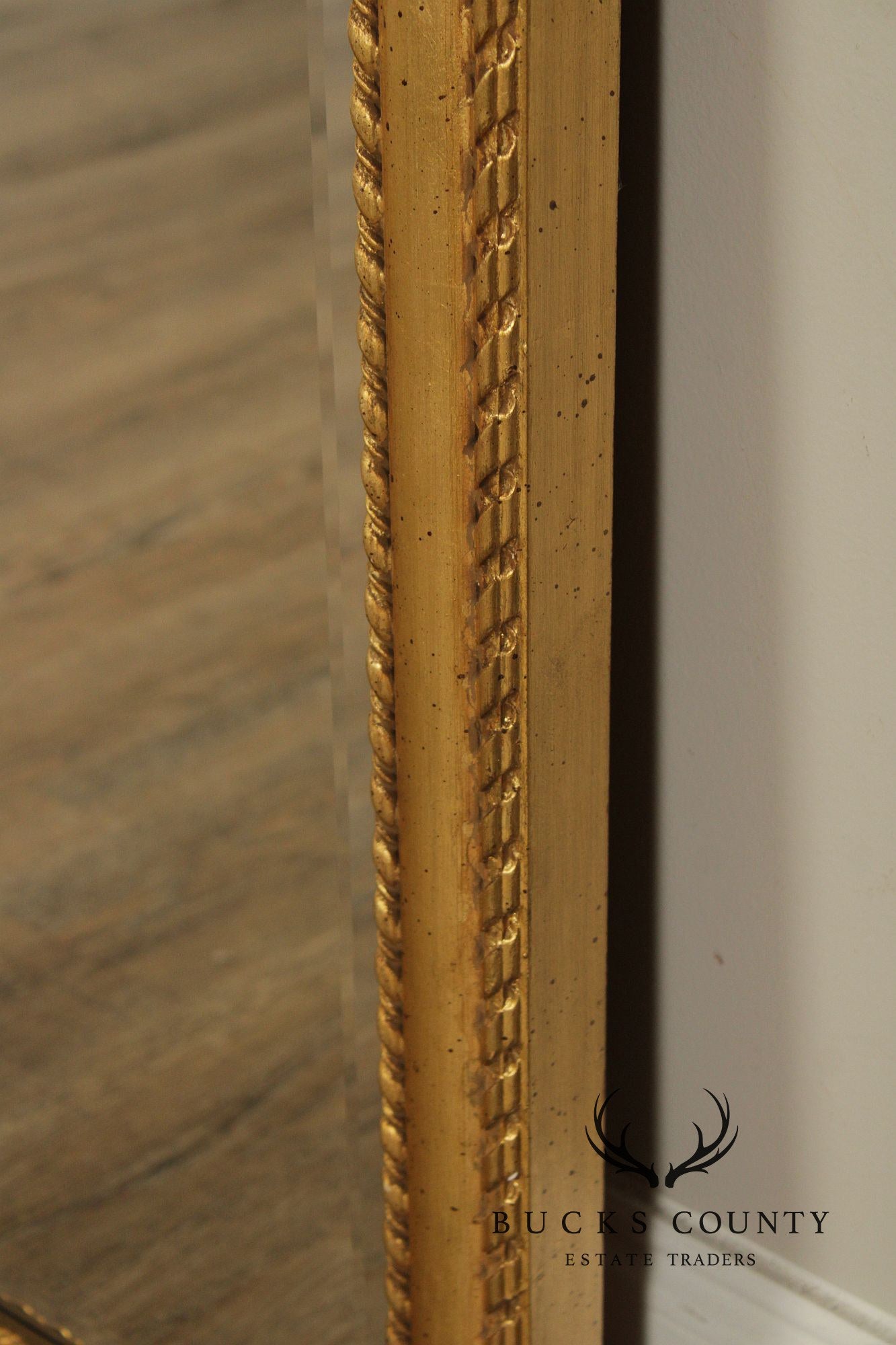 LaBarge Adam Style Giltwood Mantel Mirror