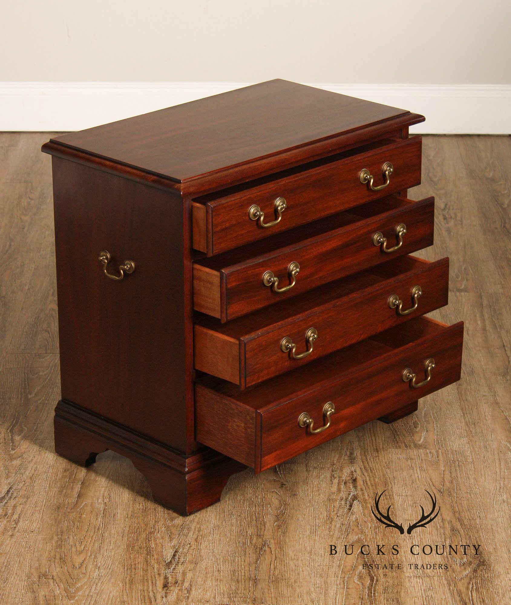 Georgian Style Mahogany Bedside Chest