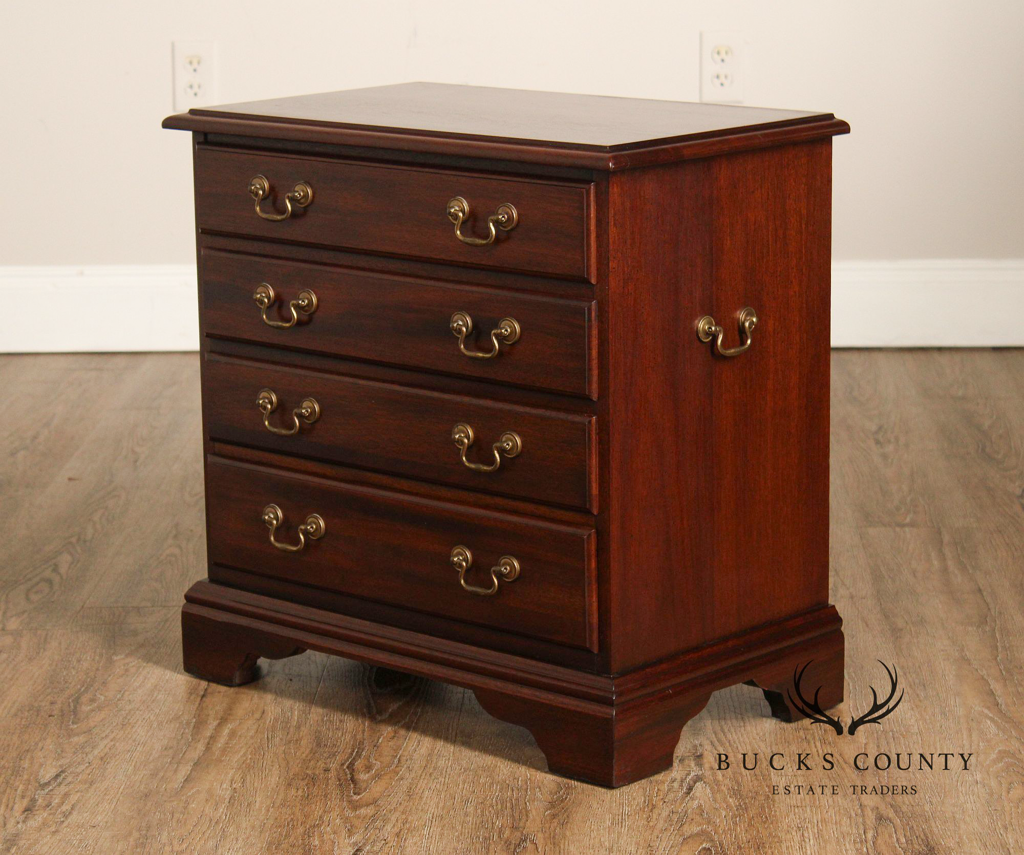Georgian Style Mahogany Bedside Chest