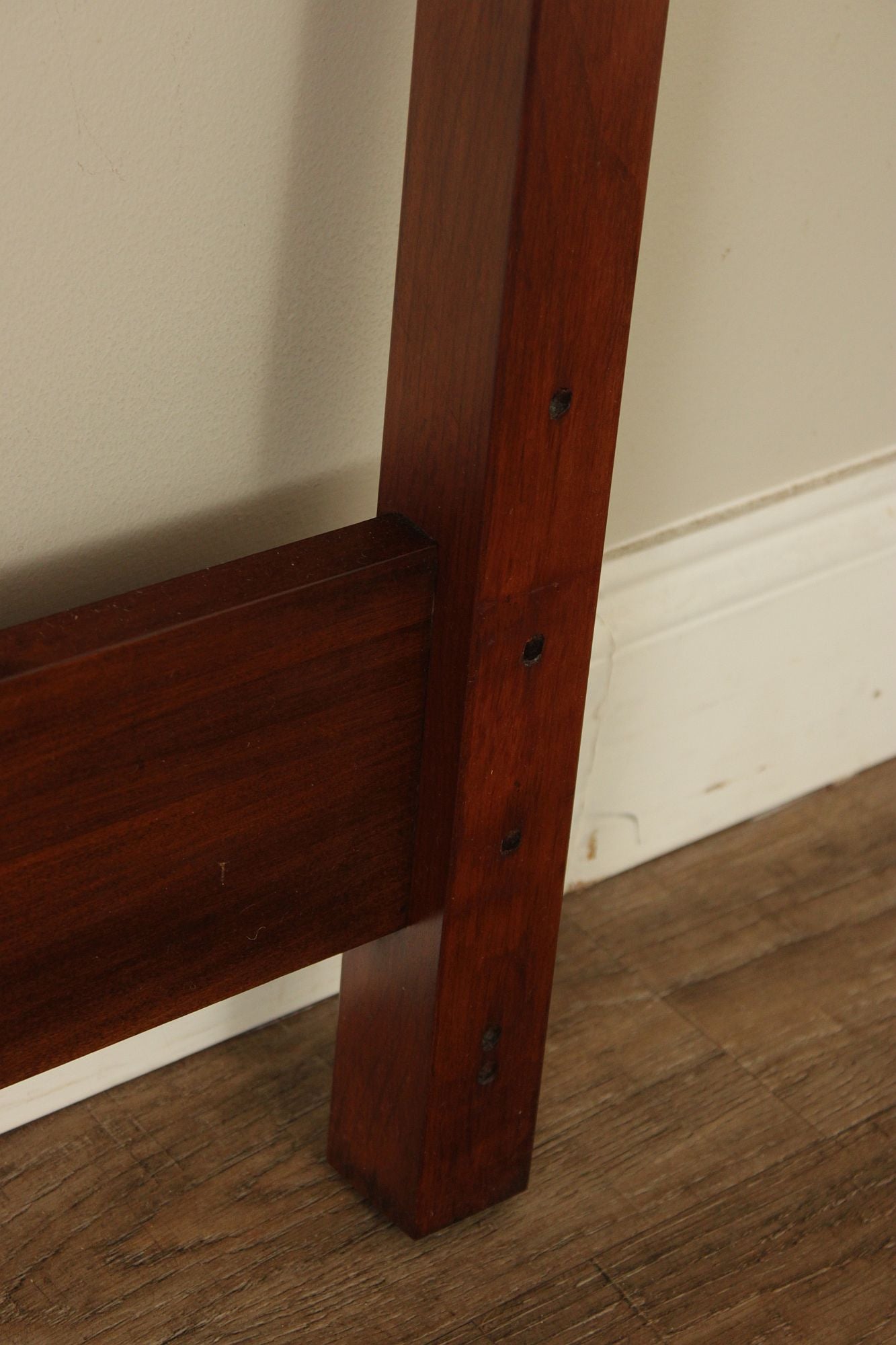 Henkel Harris Chippendale Style Cherry King Headboard