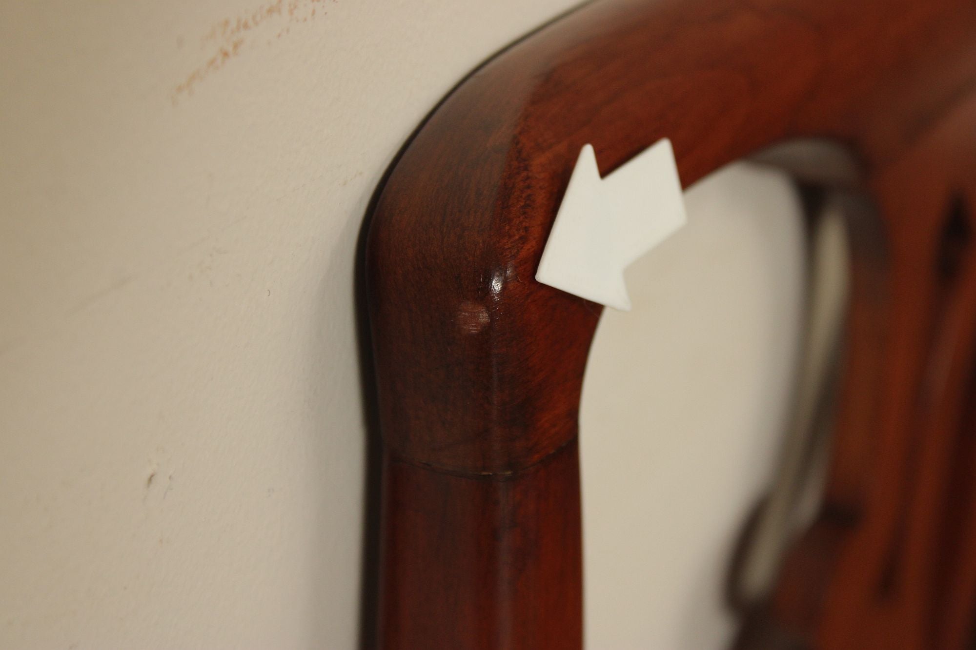 Henkel Harris Chippendale Style Cherry King Headboard