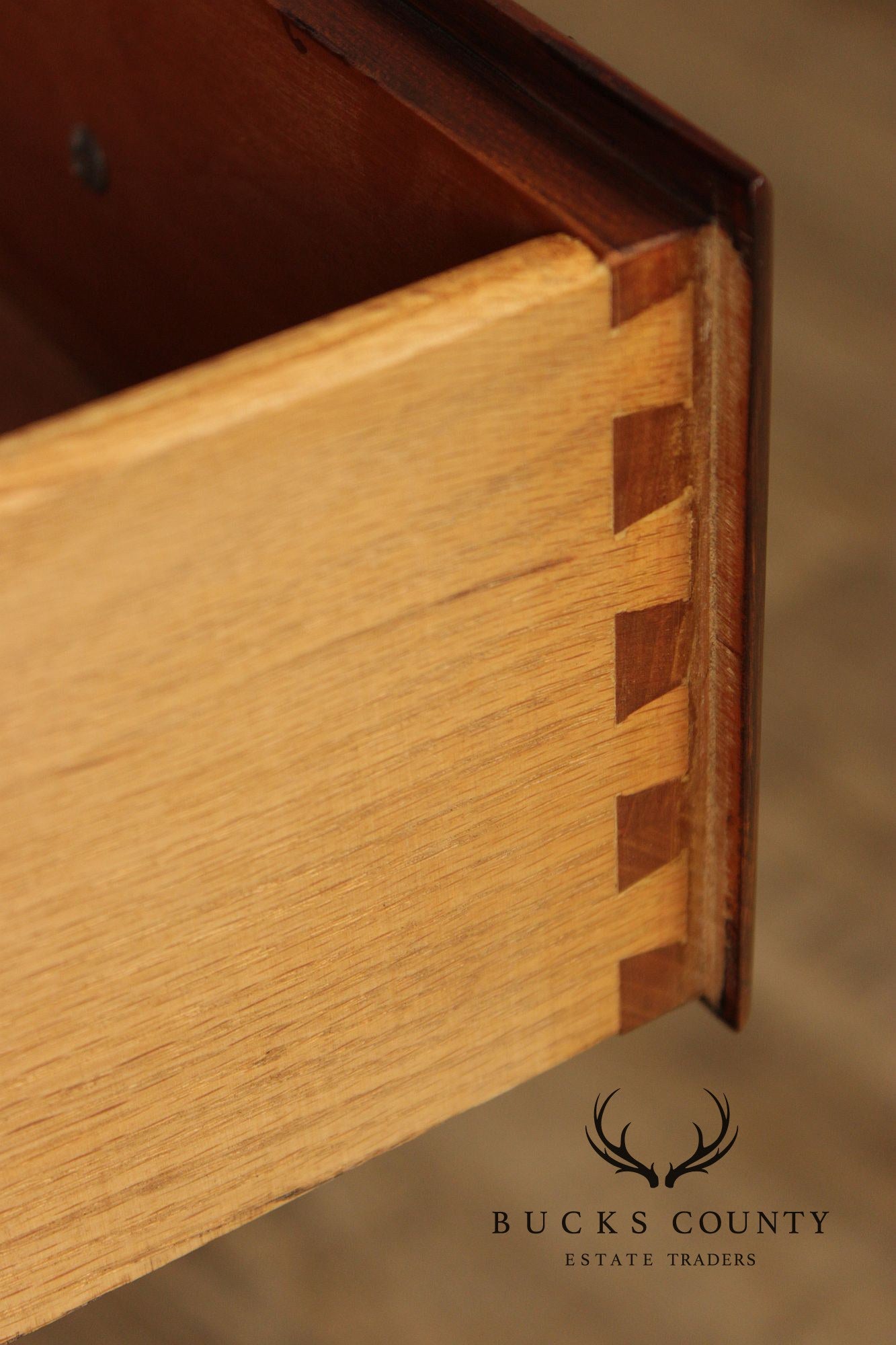 Henkel Harris Chippendale Style Cherry Armoire