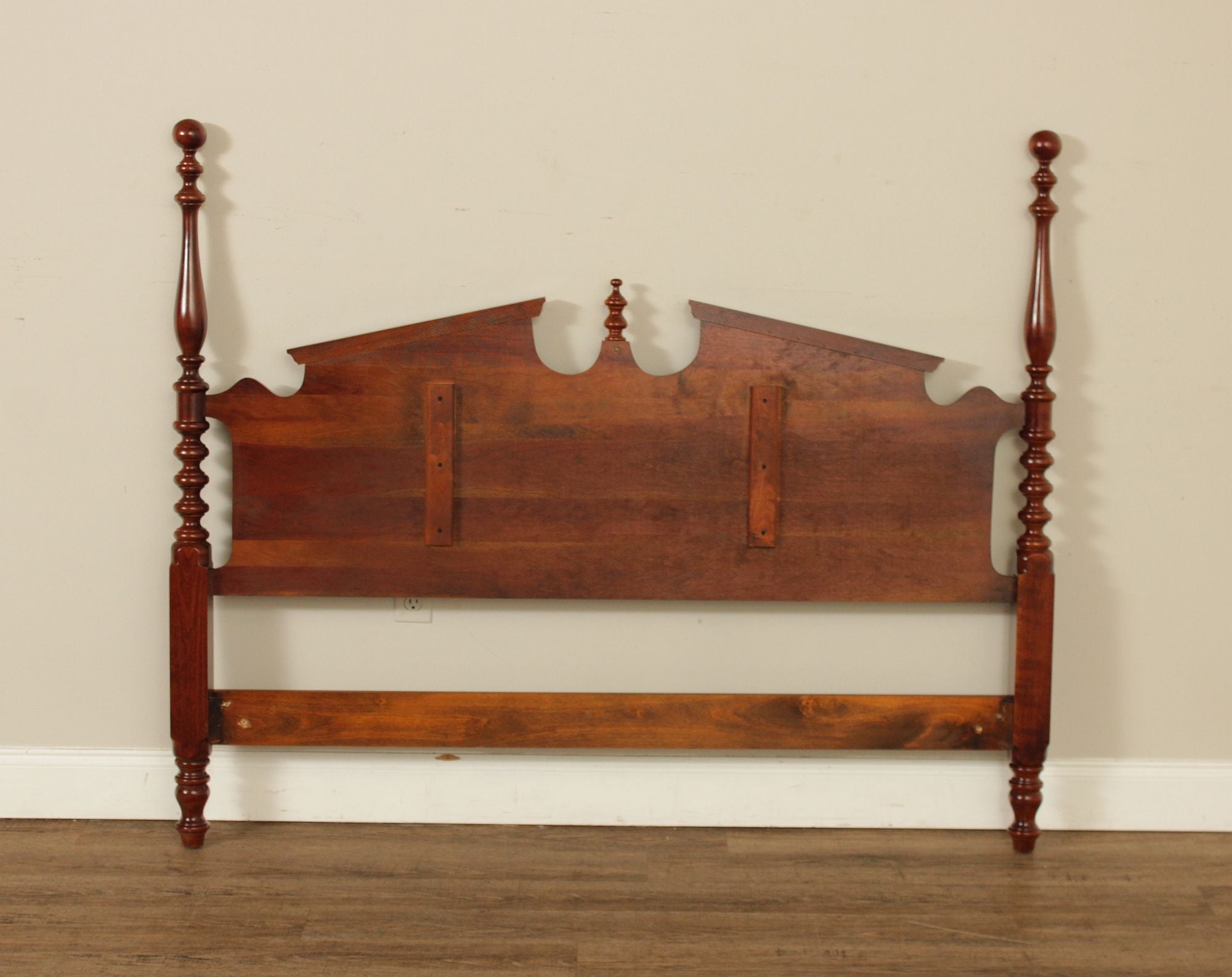 Chippendale Style Cherry Queen Poster Headboard