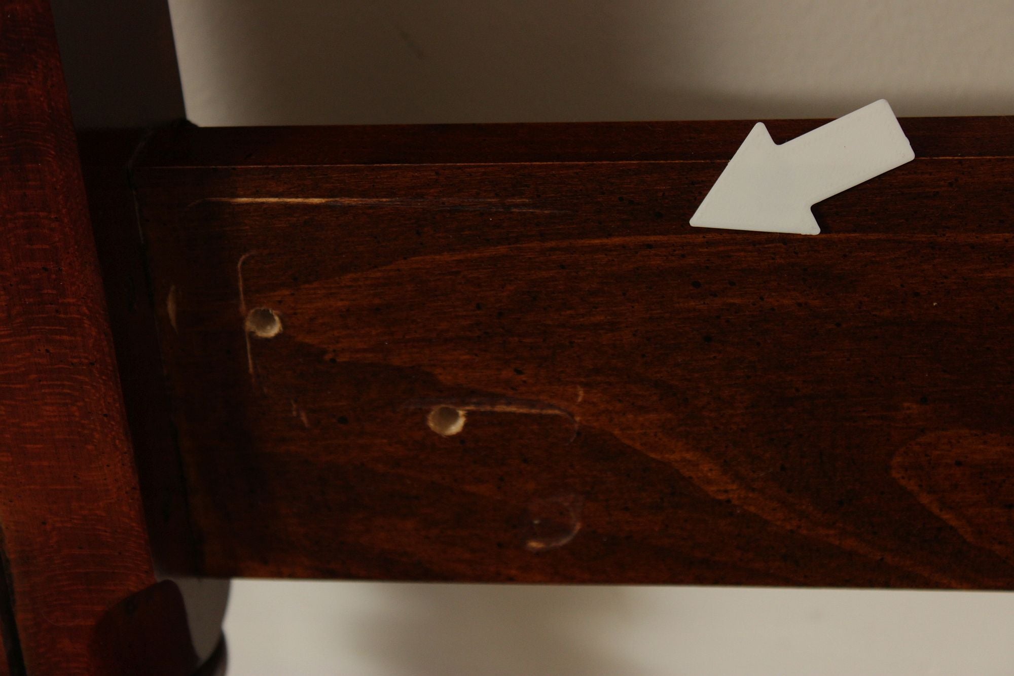 Chippendale Style Cherry Queen Poster Headboard