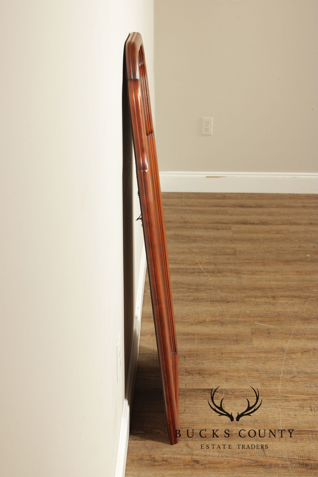 Henkel Harris Queen Anne Style Pair of Cherry Wall Mirrors