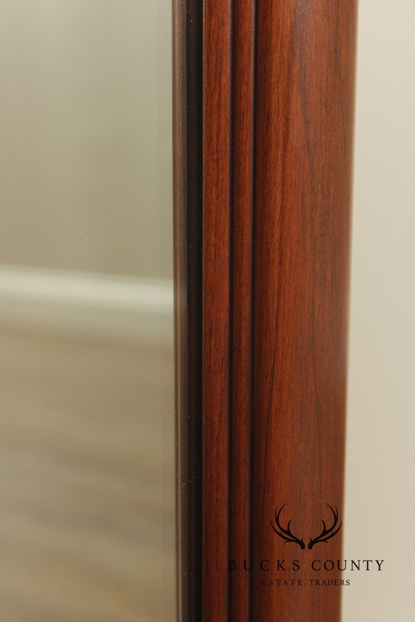 Henkel Harris Queen Anne Style Pair of Cherry Wall Mirrors