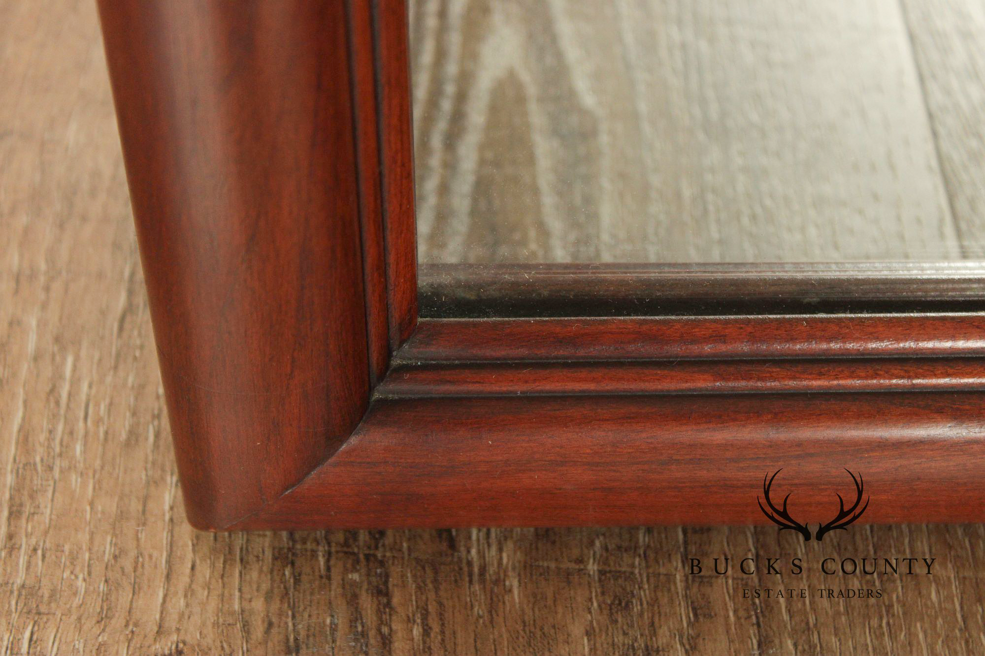 Henkel Harris Queen Anne Style Pair of Cherry Wall Mirrors