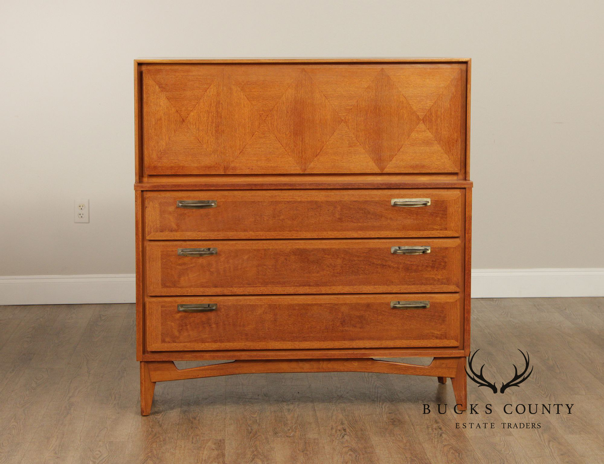 Red Lion Furniture Company Mid-Century Modern Tall Chest
