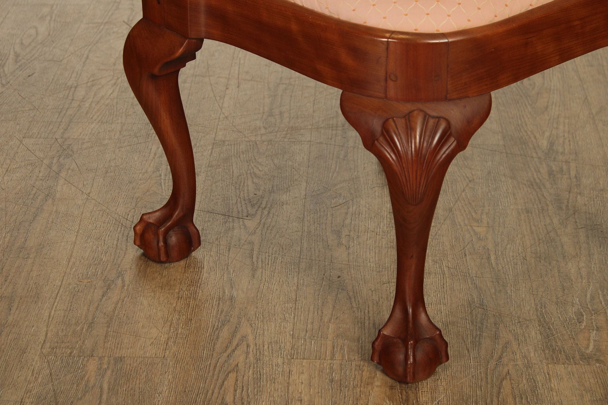 Robert Whitley Fine Quality Chippendale Style Cherry Corner Chair