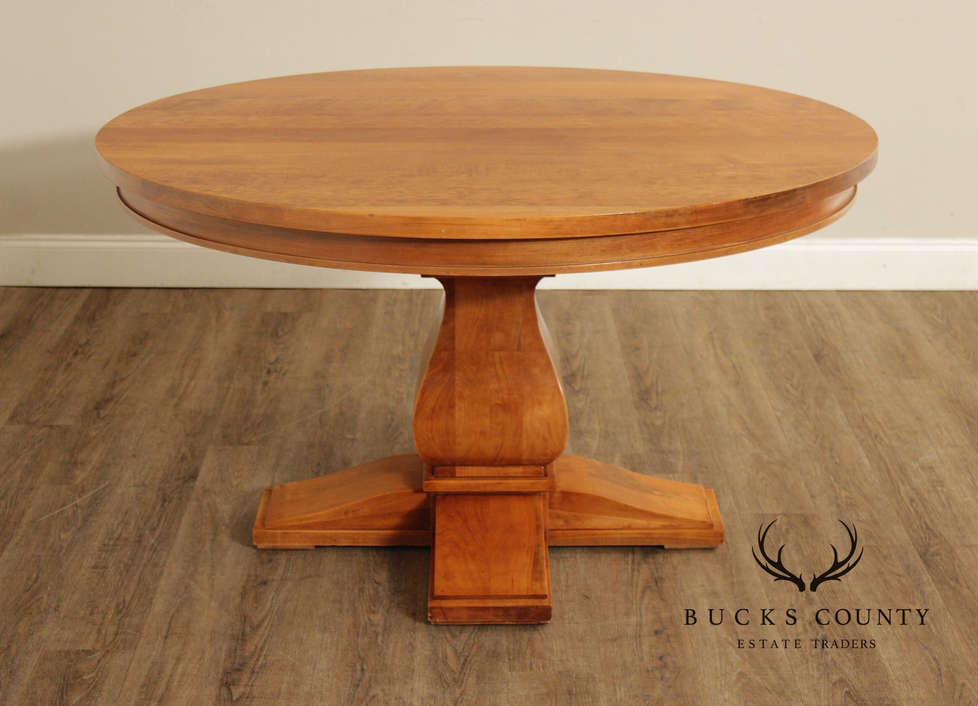 Rustic European Style 54 Inch Round Dining Table