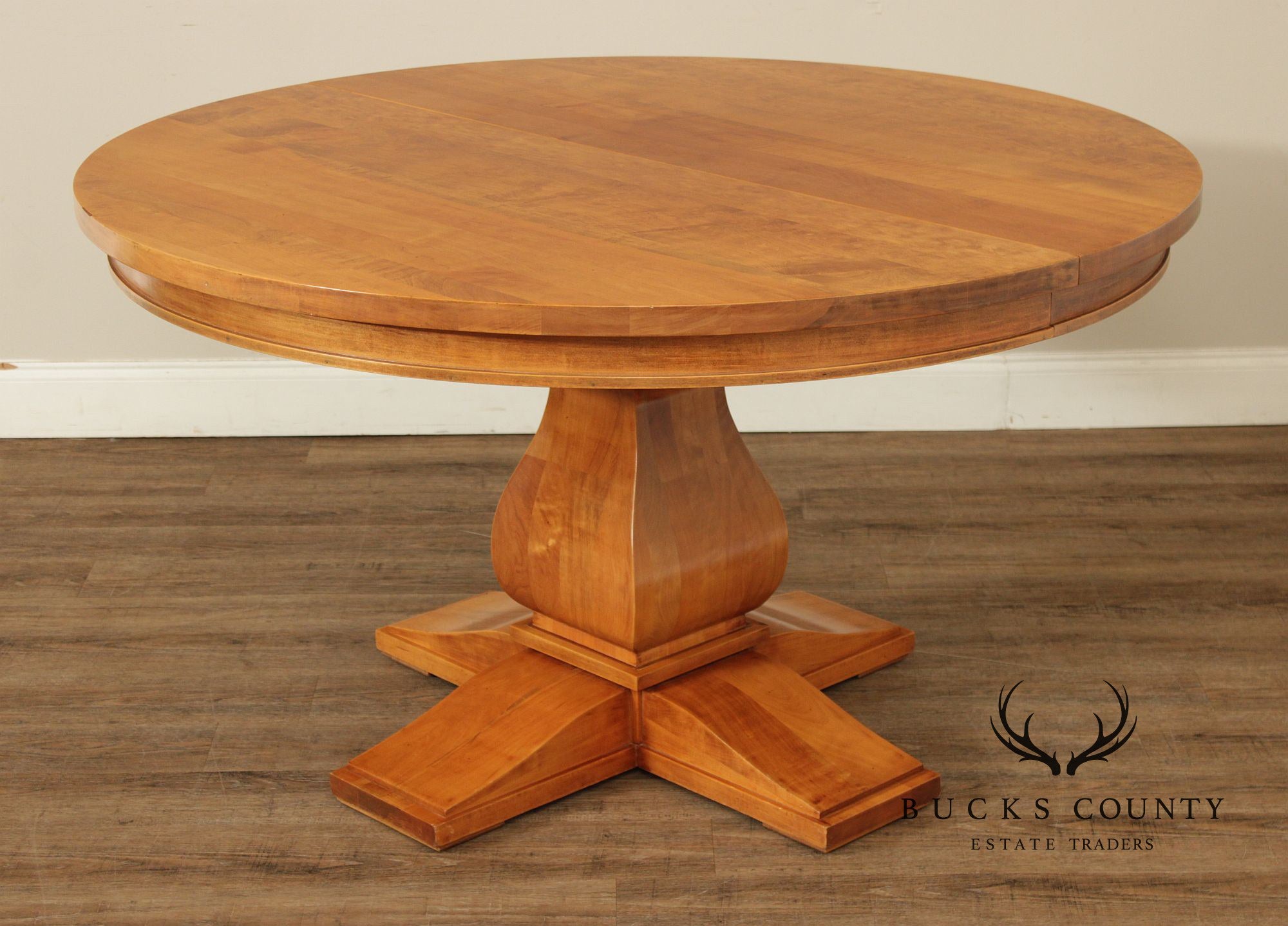Rustic European Style 54 Inch Round Dining Table