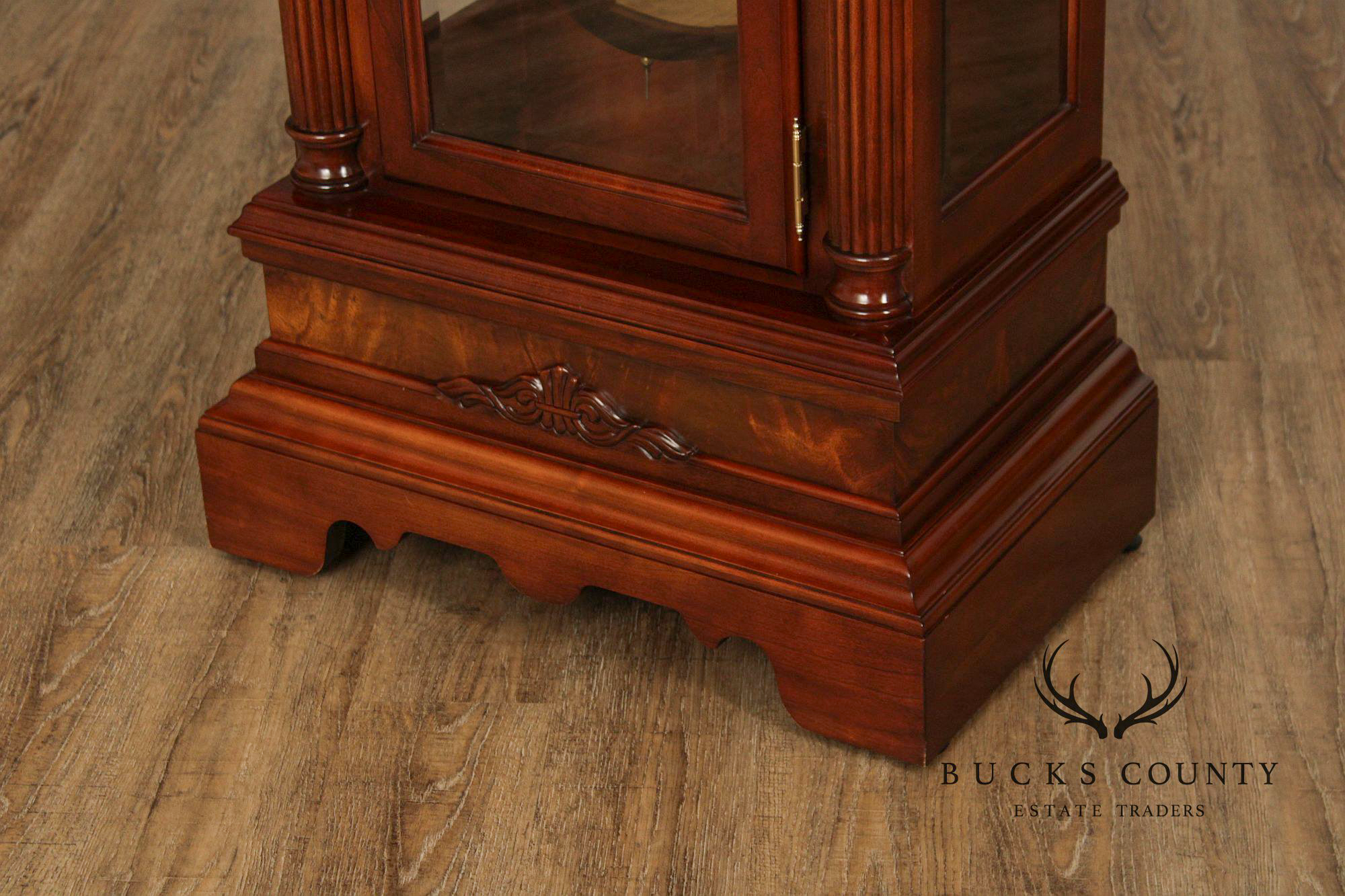 Sligh Georgian Style Mahogany 'Wilton' Grandfather Clock