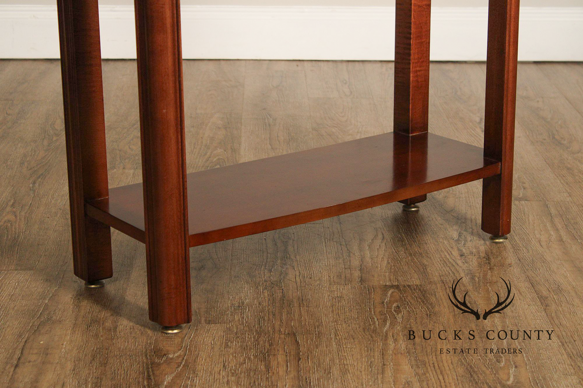 Lane Chippendale Style Cherry Console Table