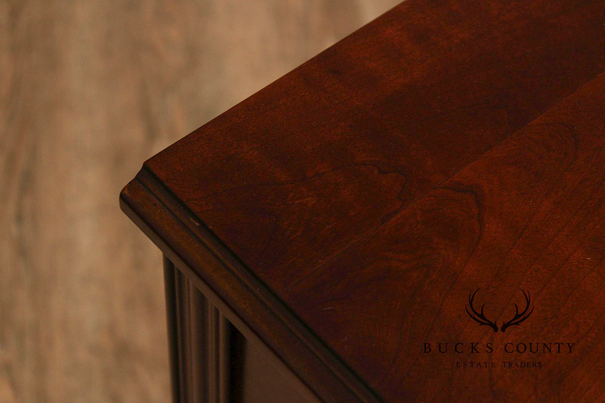 Lane Chippendale Style Cherry Console Table