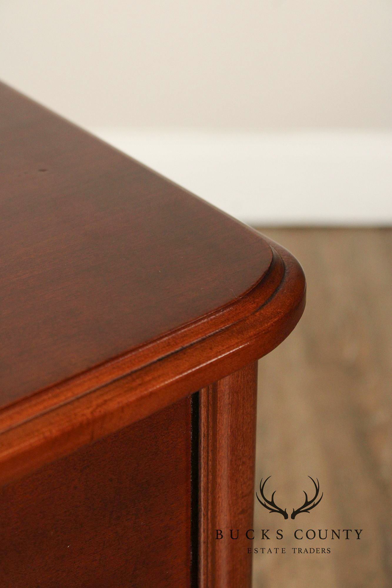 Lane Chippendale Style Cherry Console Table