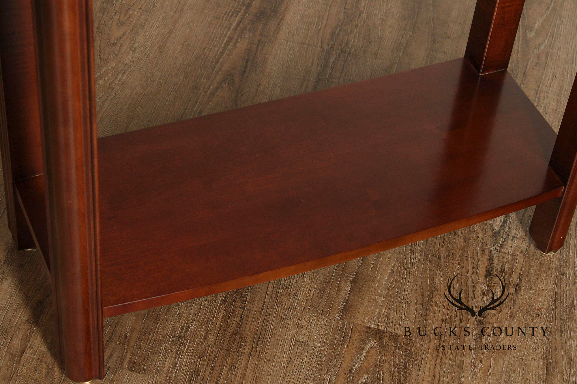 Lane Chippendale Style Cherry Console Table