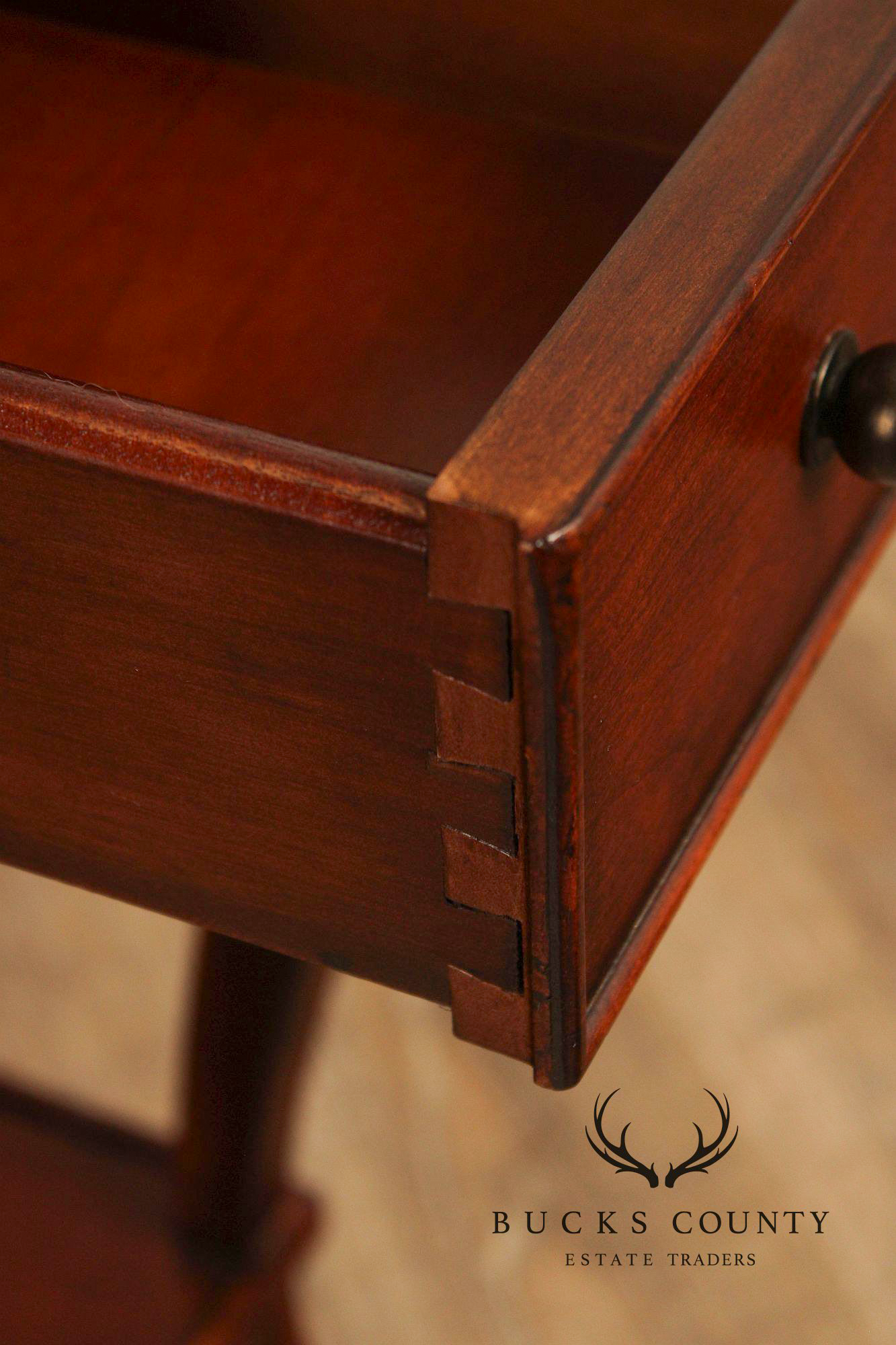 Ethan Allen French Country Style Narrow End Table