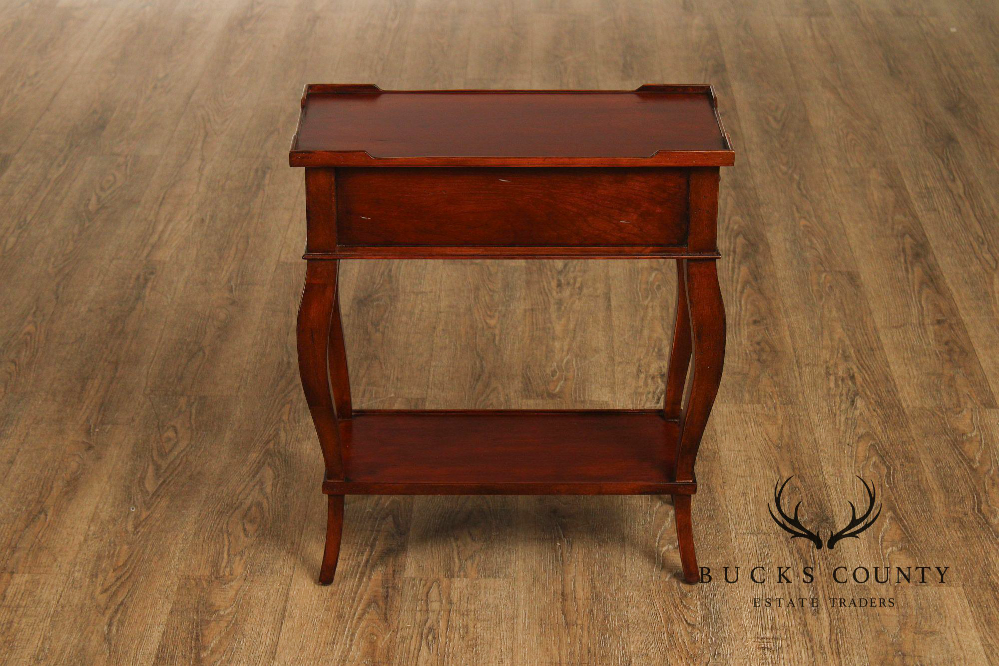 Ethan Allen French Country Style Narrow End Table