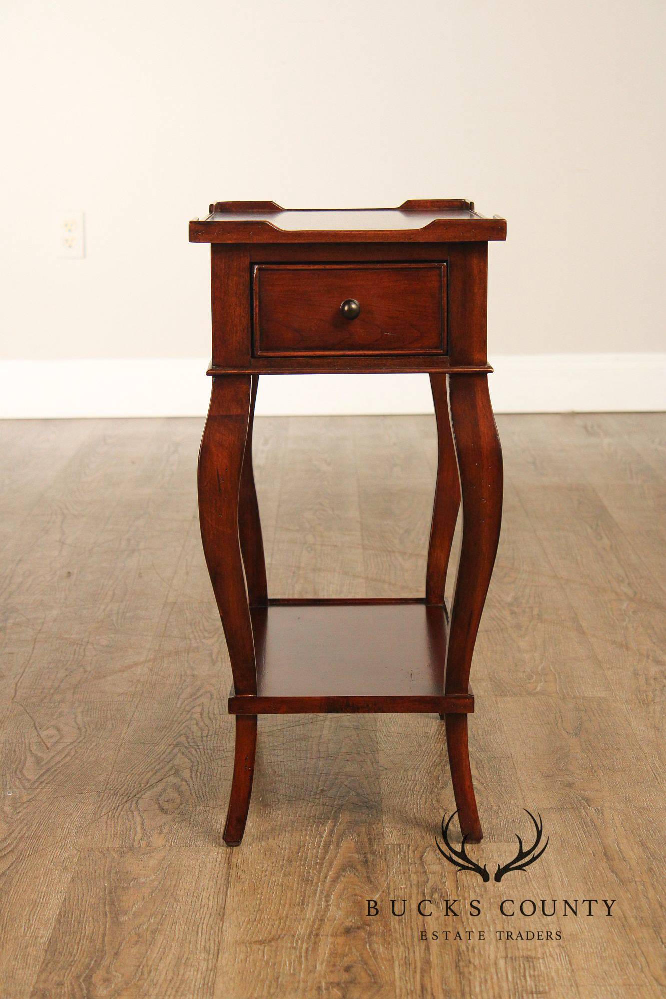 Ethan Allen French Country Style Narrow End Table