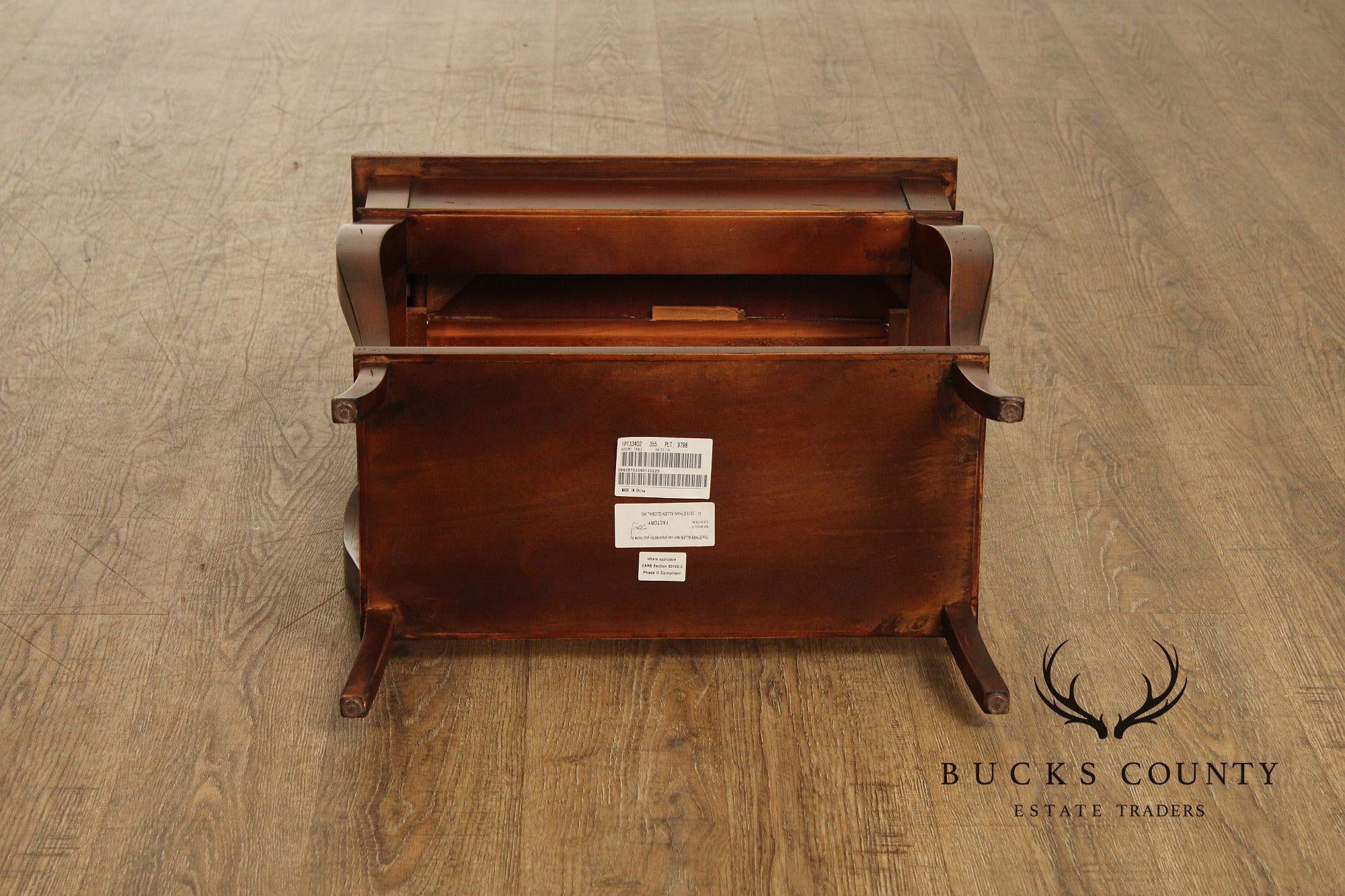 Ethan Allen French Country Style Narrow End Table