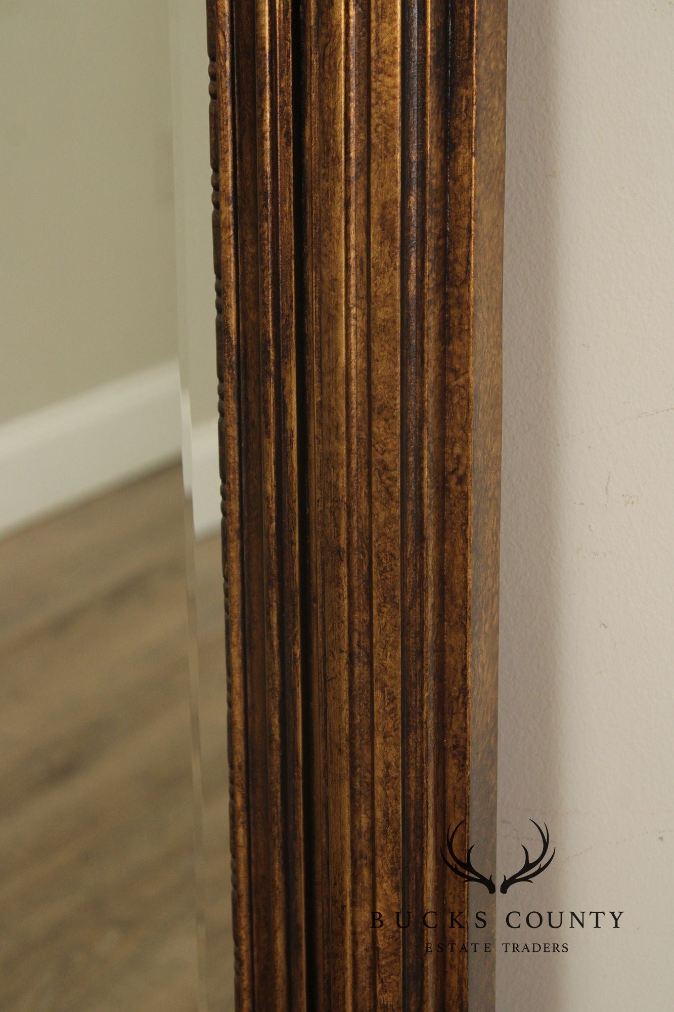 Henredon Charles X Neoclassical Style Giltwood Wall Mirror