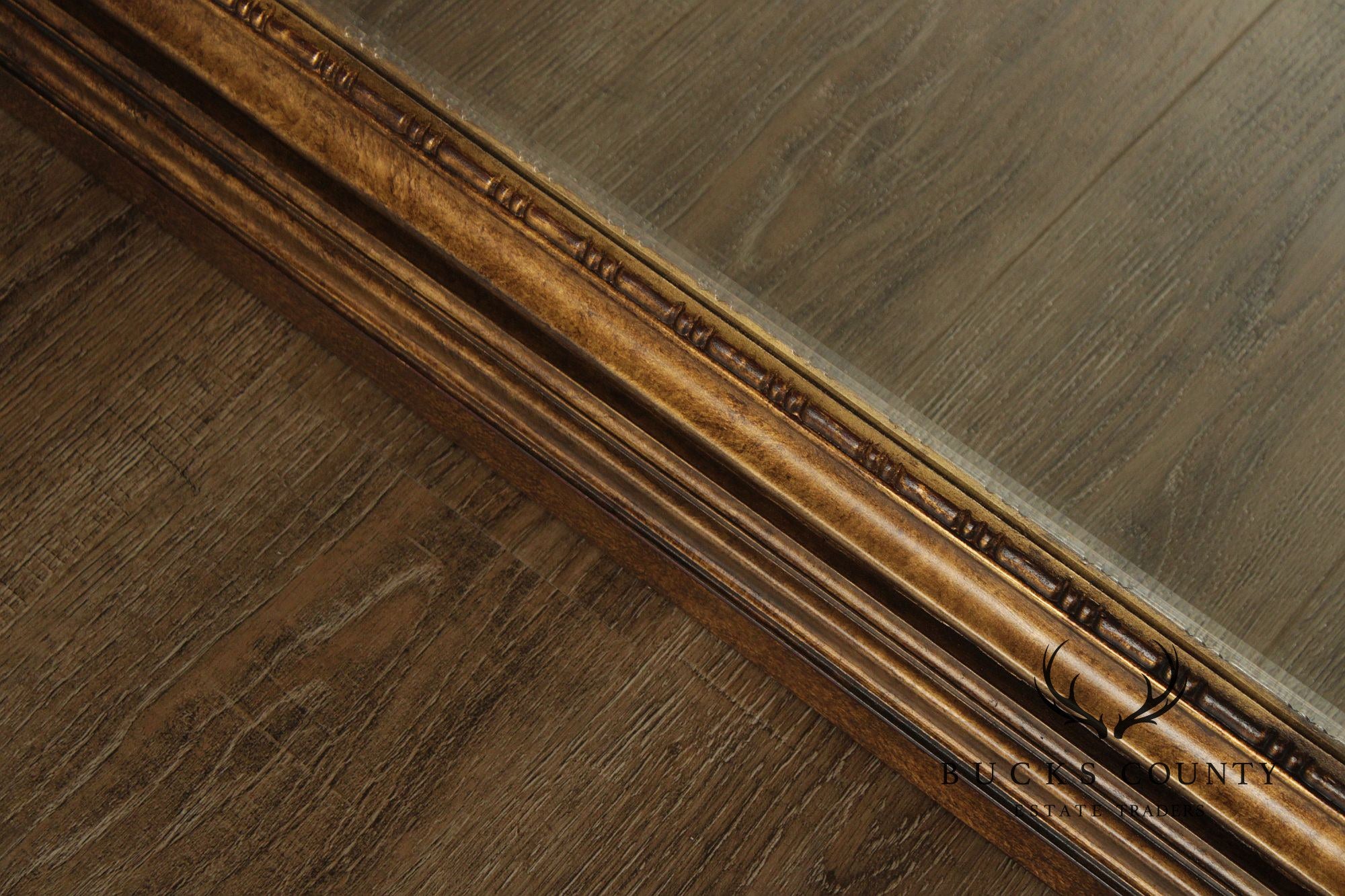 Henredon Charles X Neoclassical Style Giltwood Wall Mirror