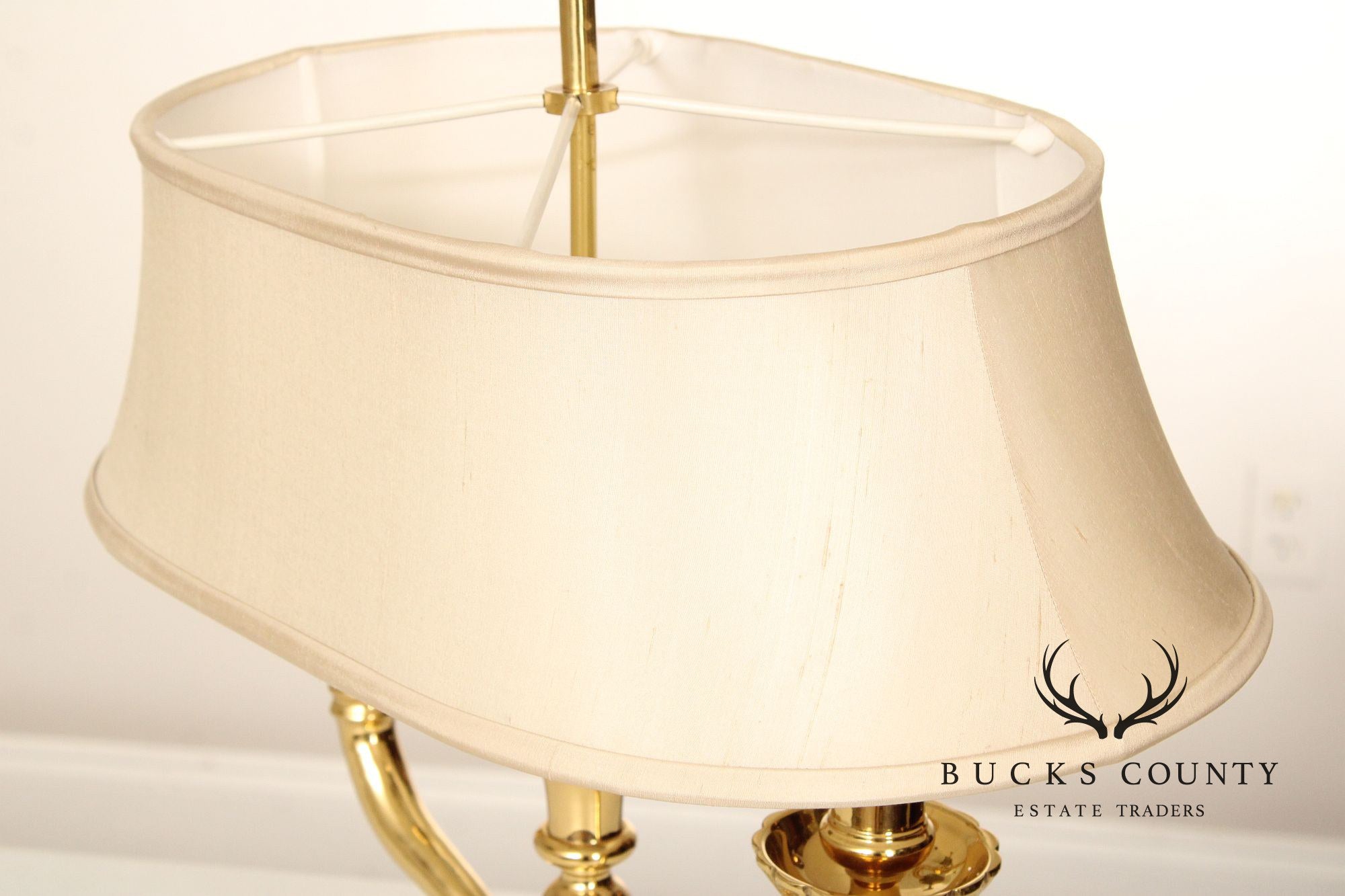 Kaiser Kuhn Brass Bouillotte Table Lamp