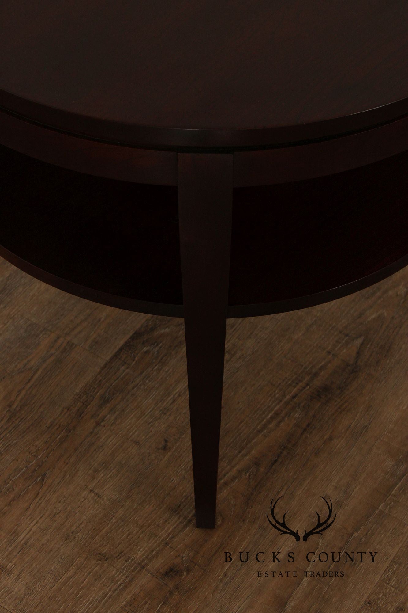 Stickley Metropolitan Collection Round Cherry Lamp Table