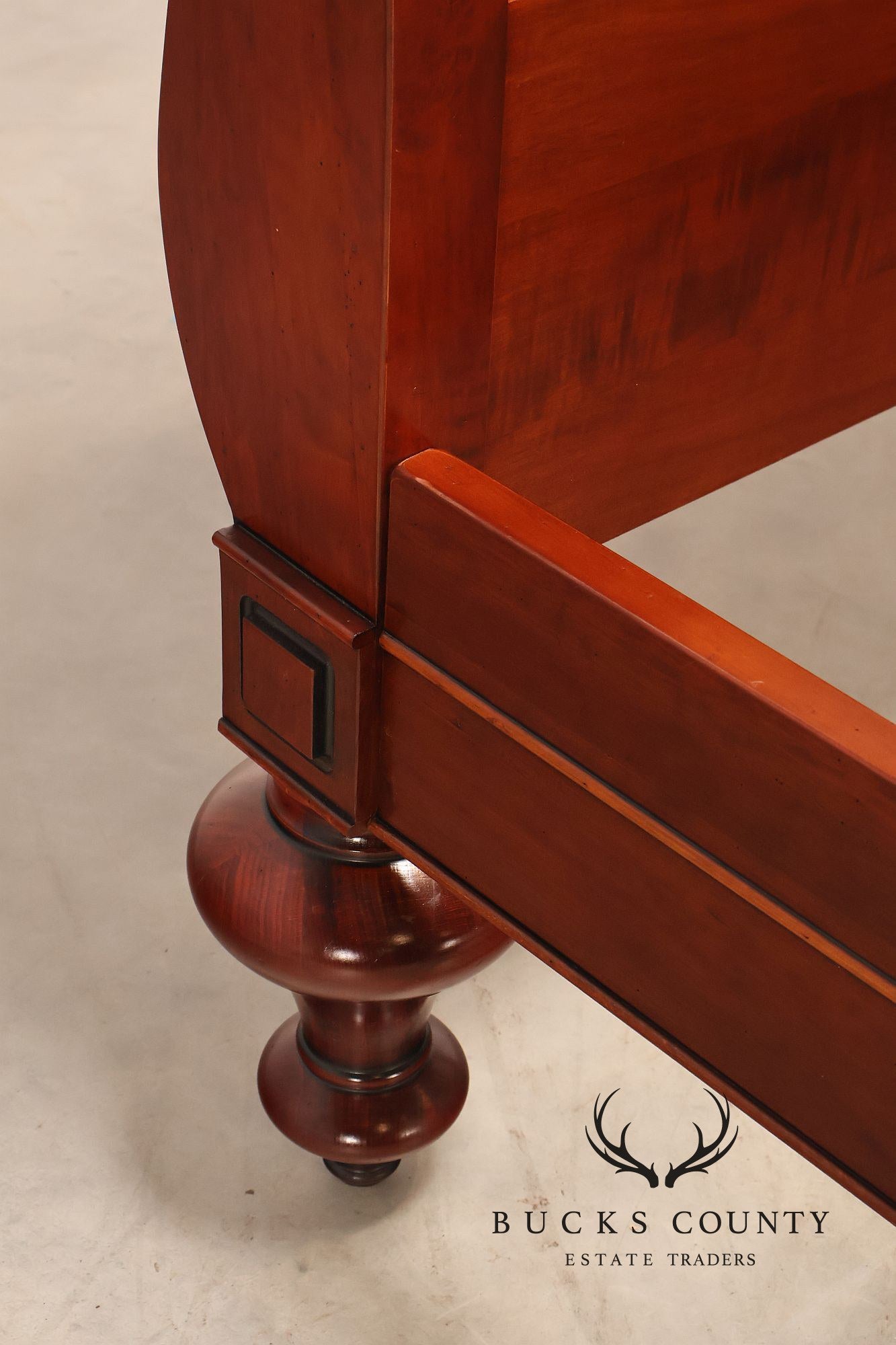 Grange Louis Philippe Style Cherry King Sleigh Bed