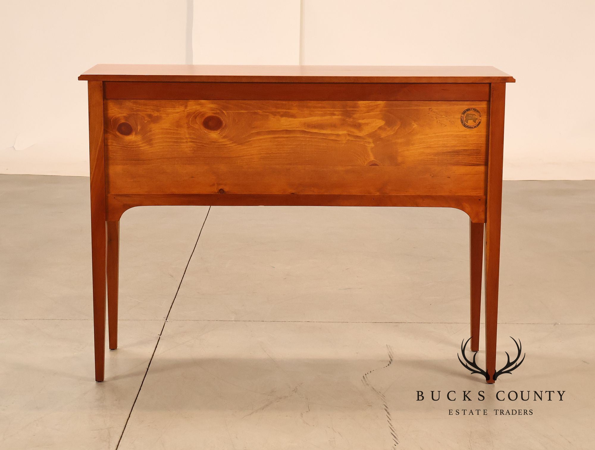 Tom Seely Hepplewhite Style Cherry Sideboard