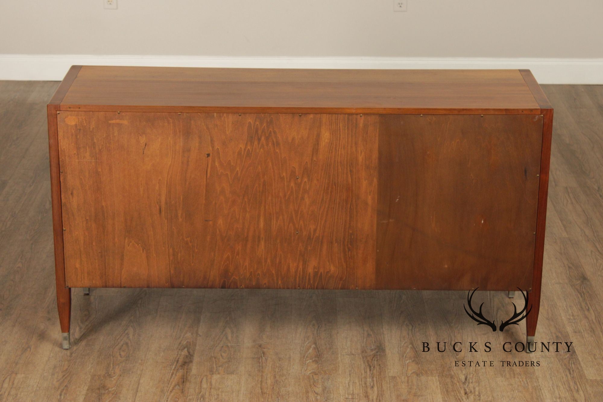 Milling Road by Baker Mid-Century Modern Walnut Credenza Sideboard