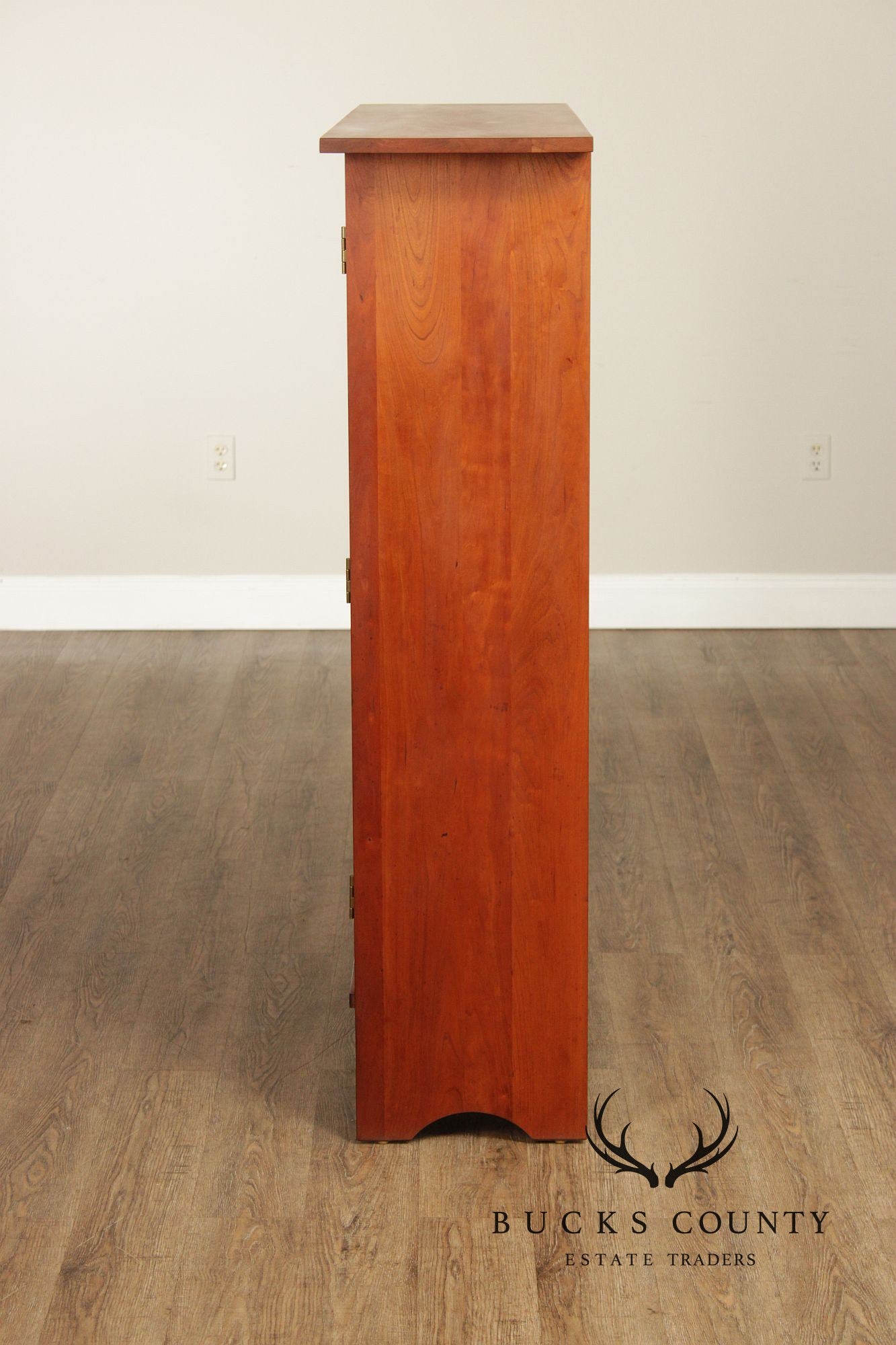 Stickley Mission Collection Cherry Harvey Ellis Bookcase Cabinet