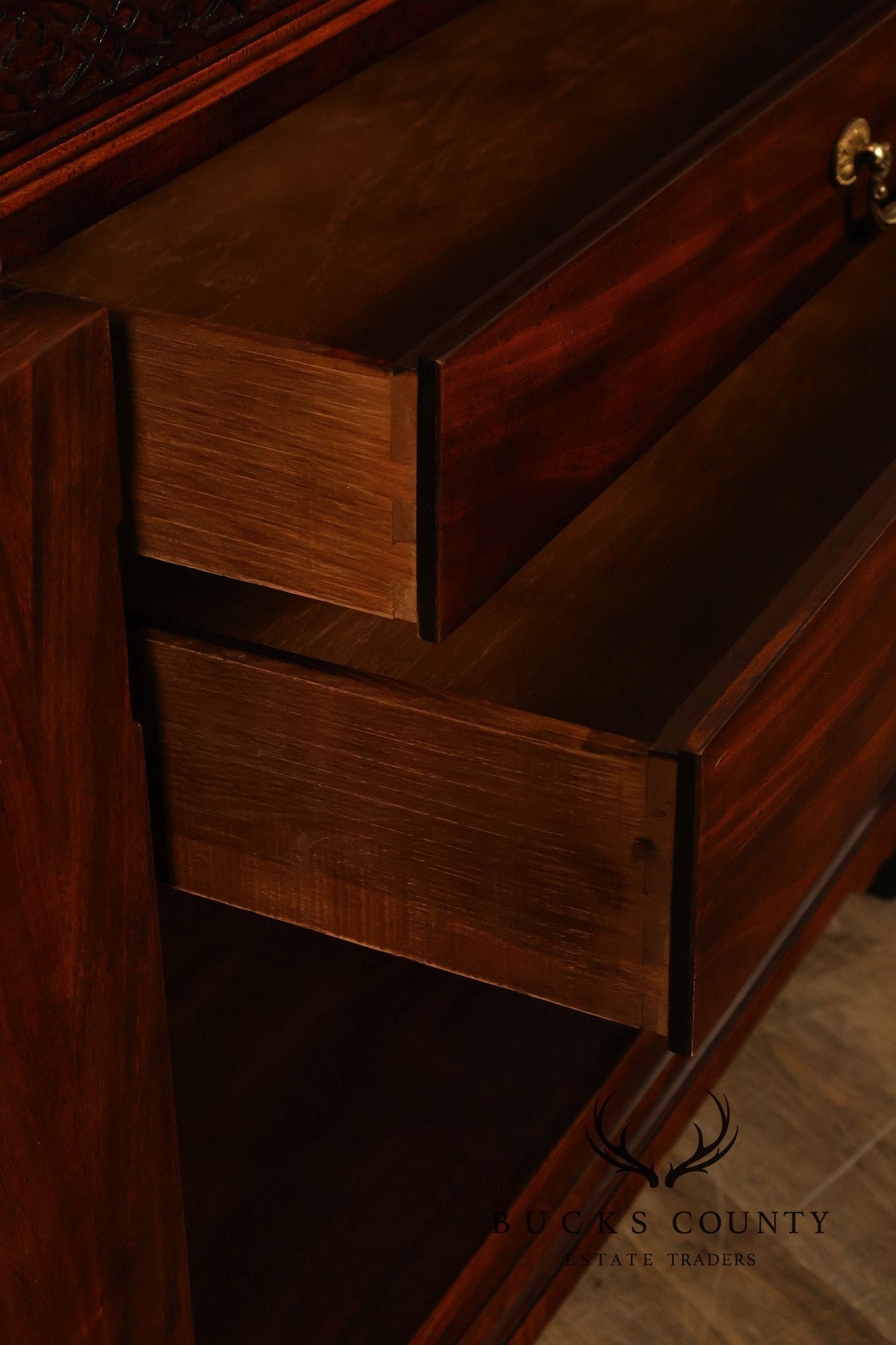 Century Furniture Georgian Style Mahogany Sideboard