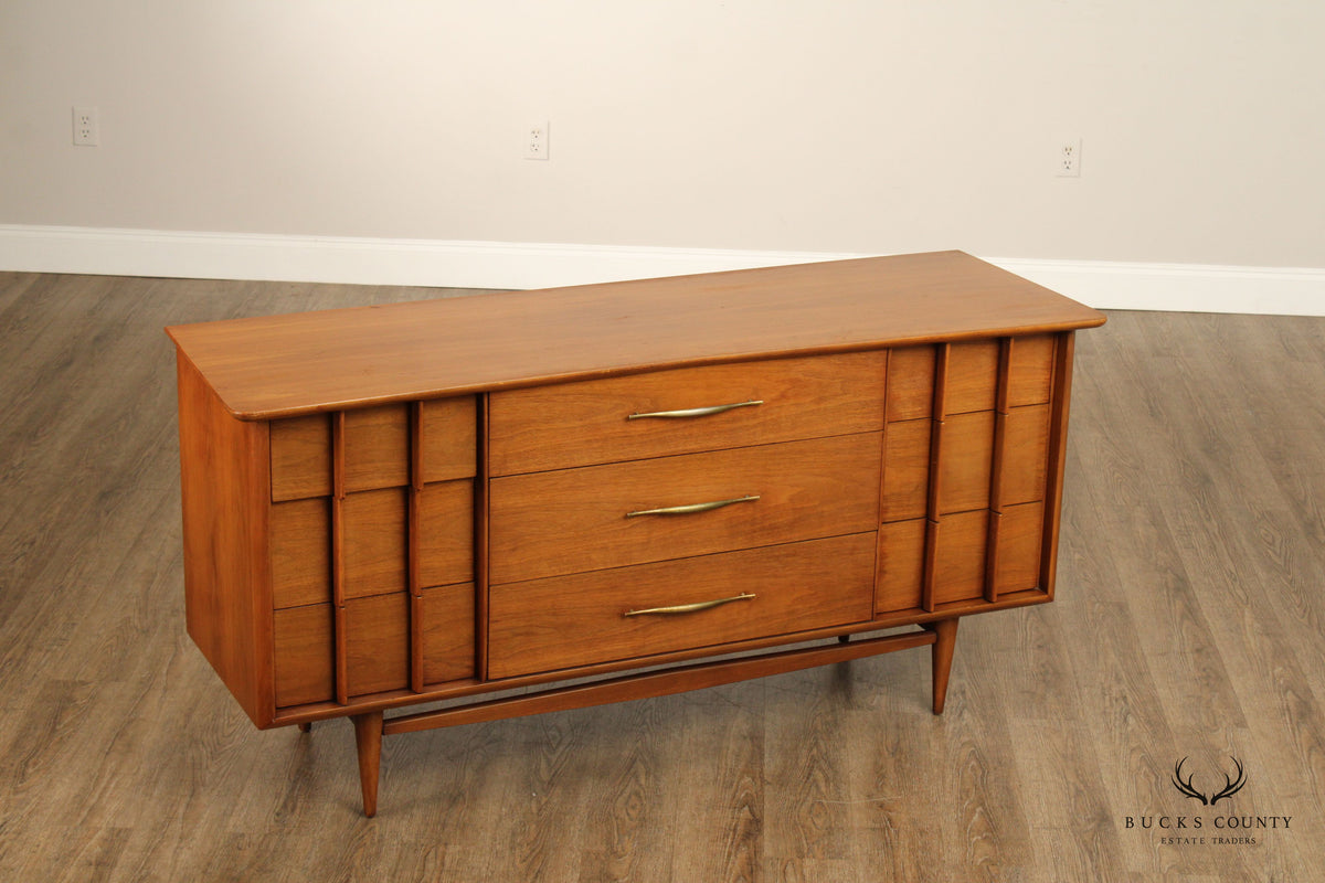 Kent Coffey 'Foreteller' Mid Century Modern Walnut Long Dresser