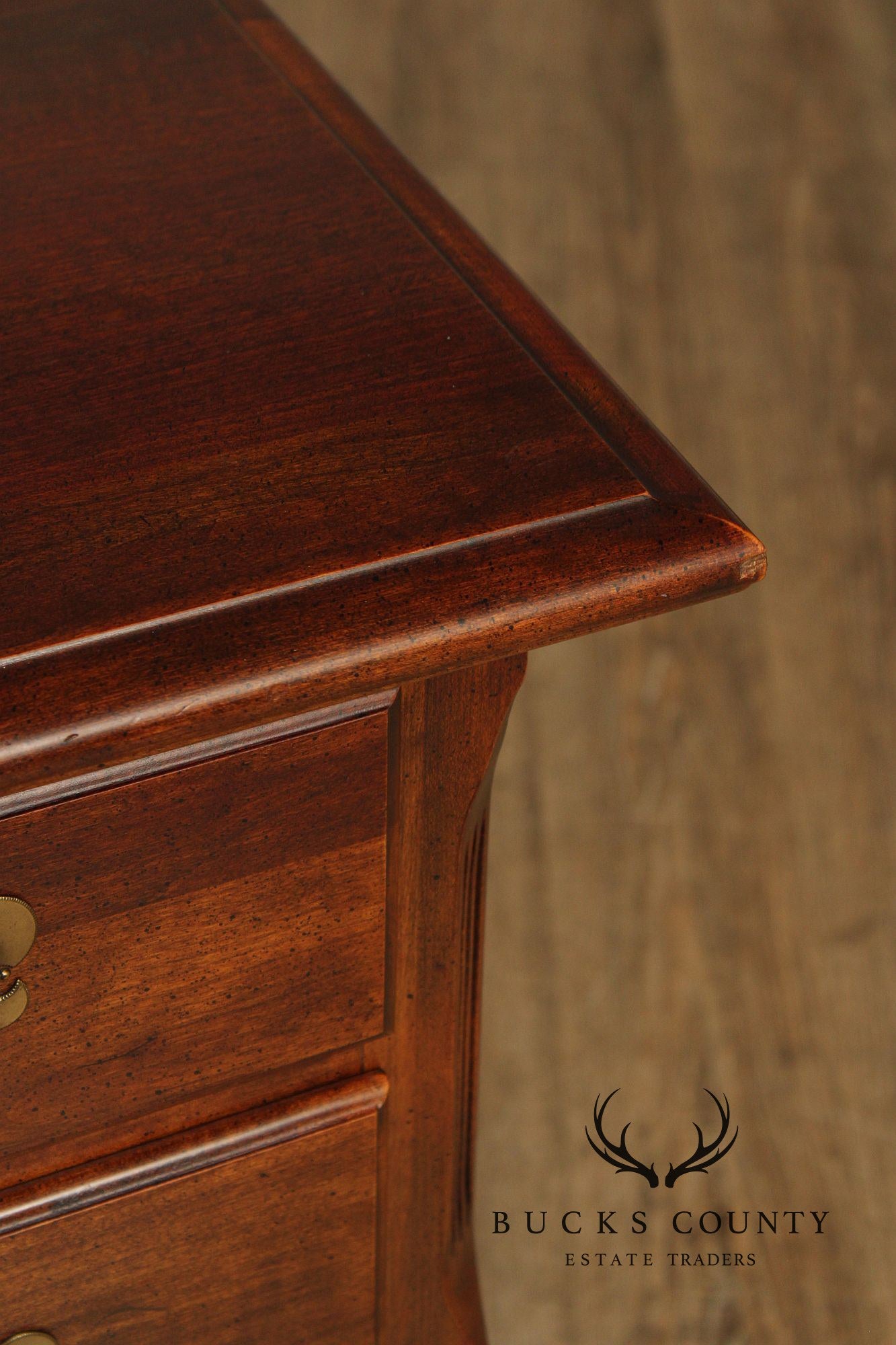 Queen Anne Style Cherry Lowboy Table